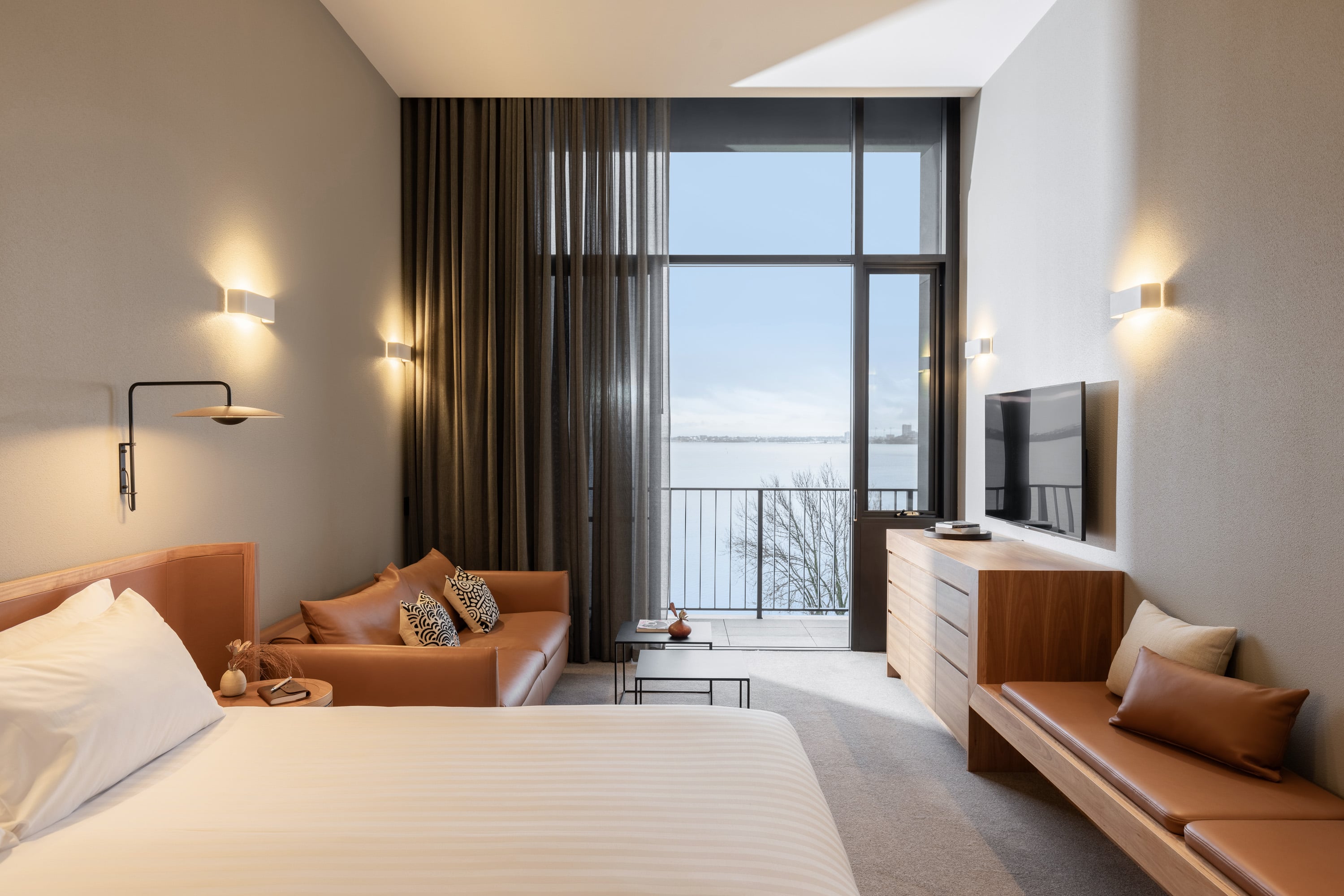 Double or Twin Premium King Bed