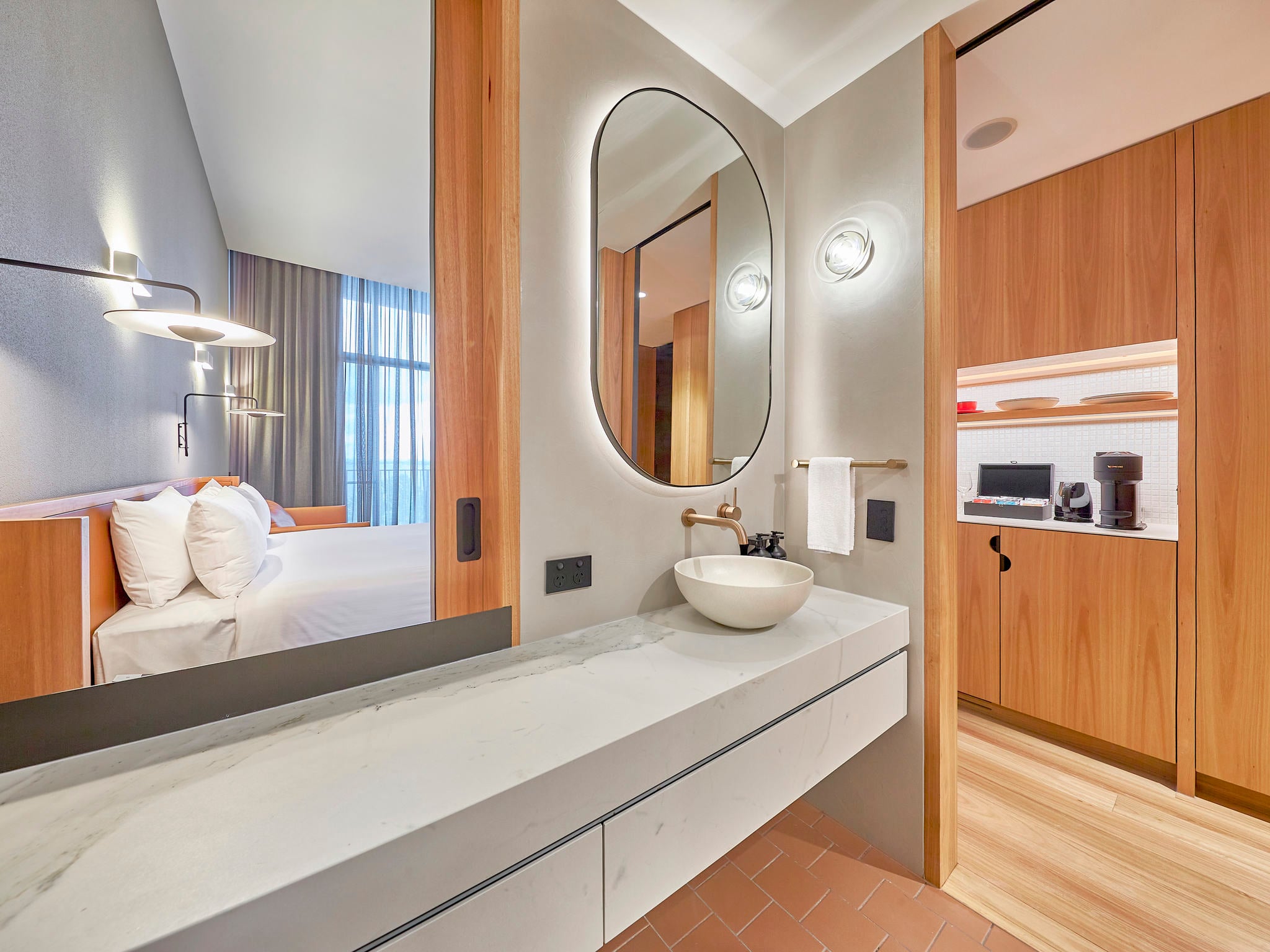 Double or Twin King Size Bed