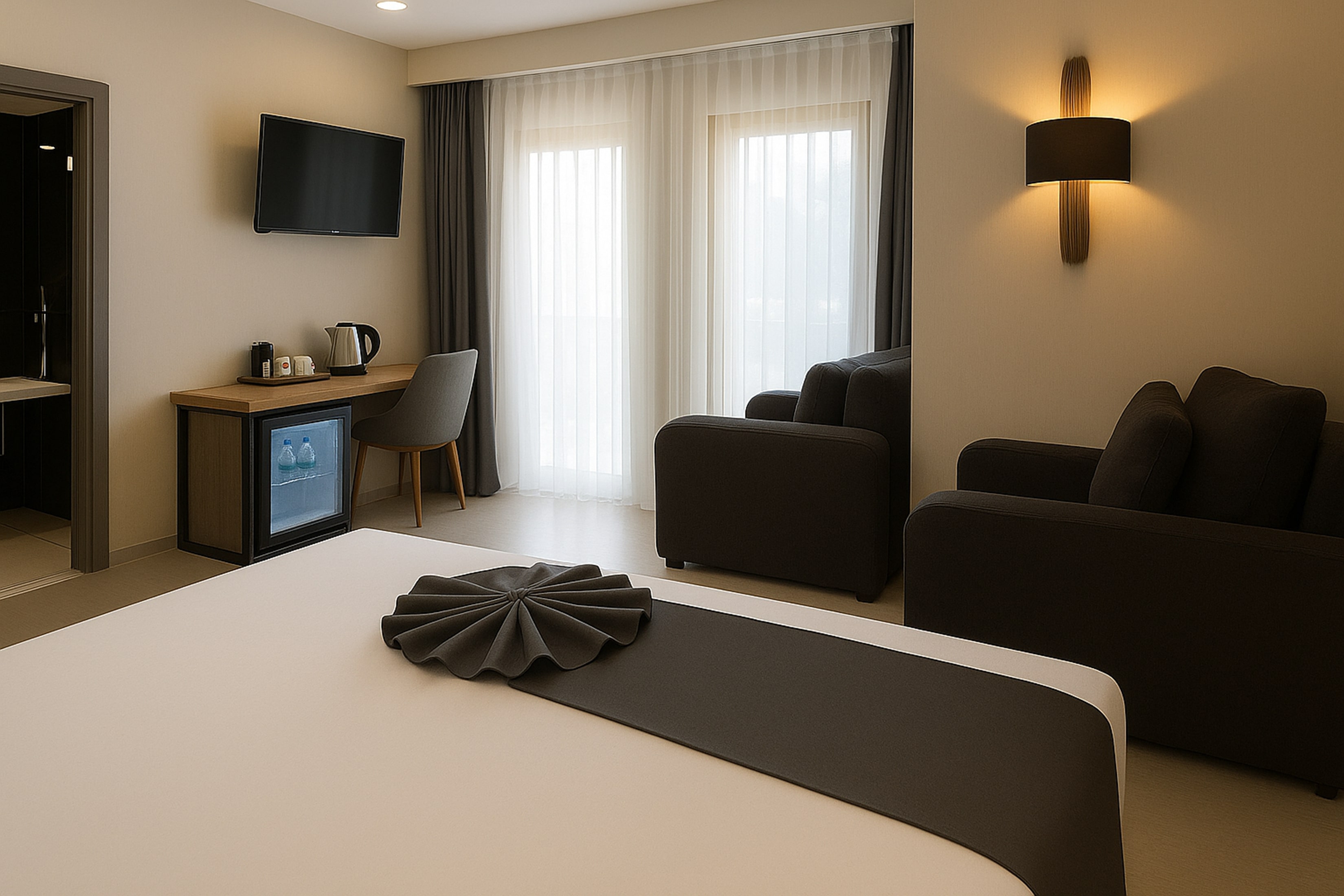 Family Room Luxury One Bedroom