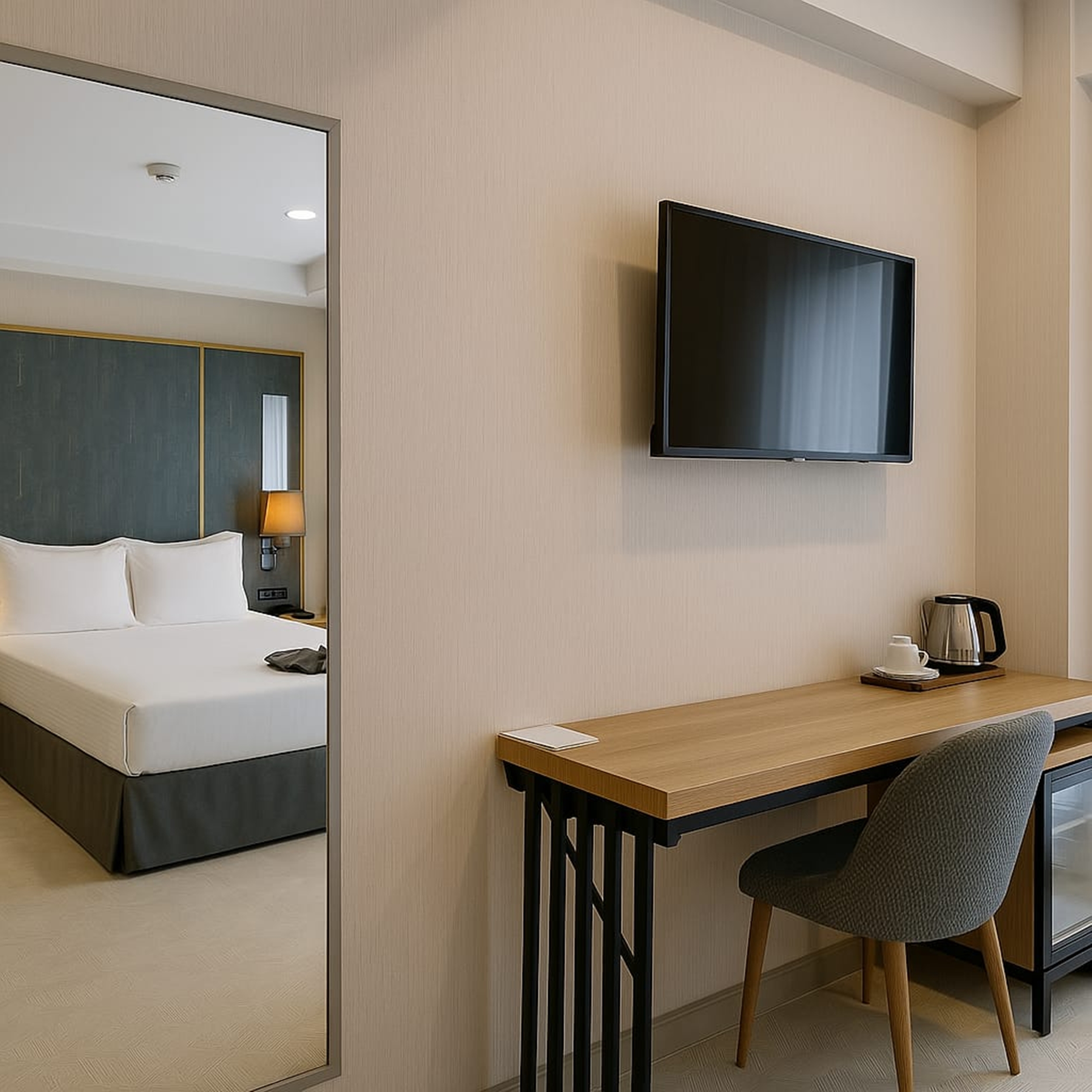 Double or Twin Deluxe One Bed