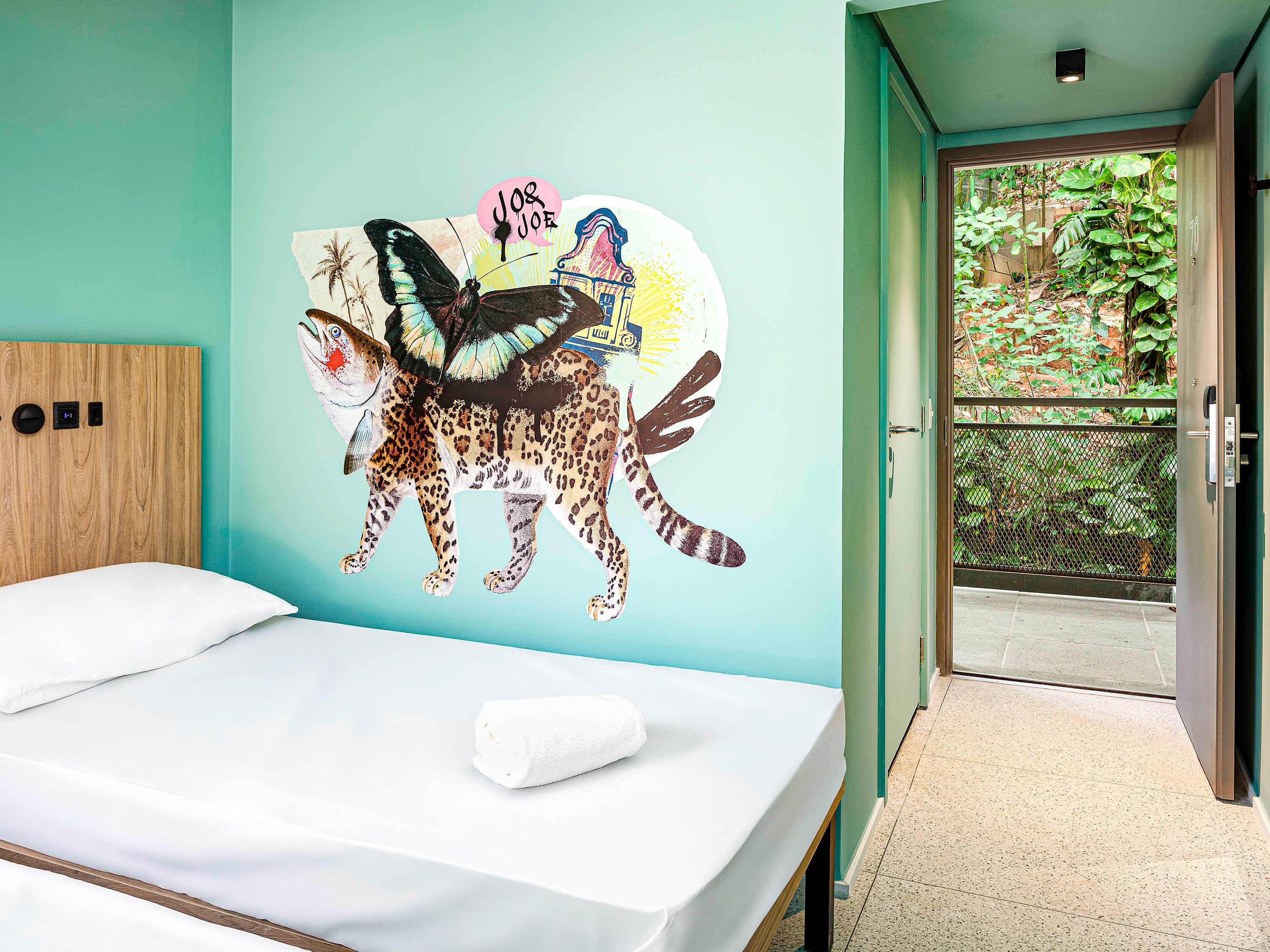 Bed in Dormitory Female Room