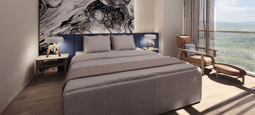 Double Deluxe King Bed