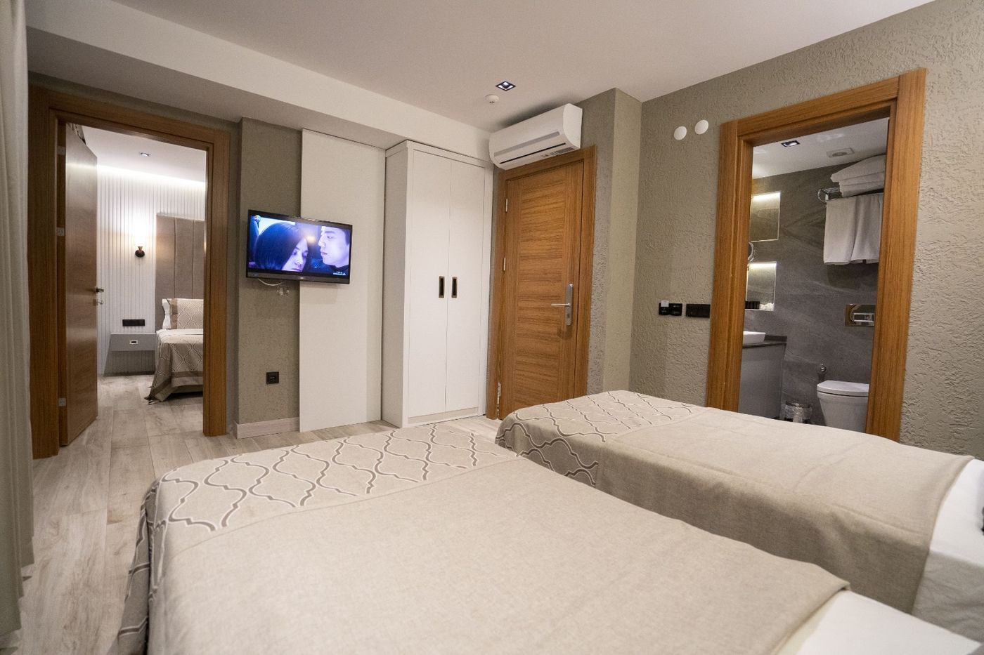 Family Room Two Bedrooms One Bathroom