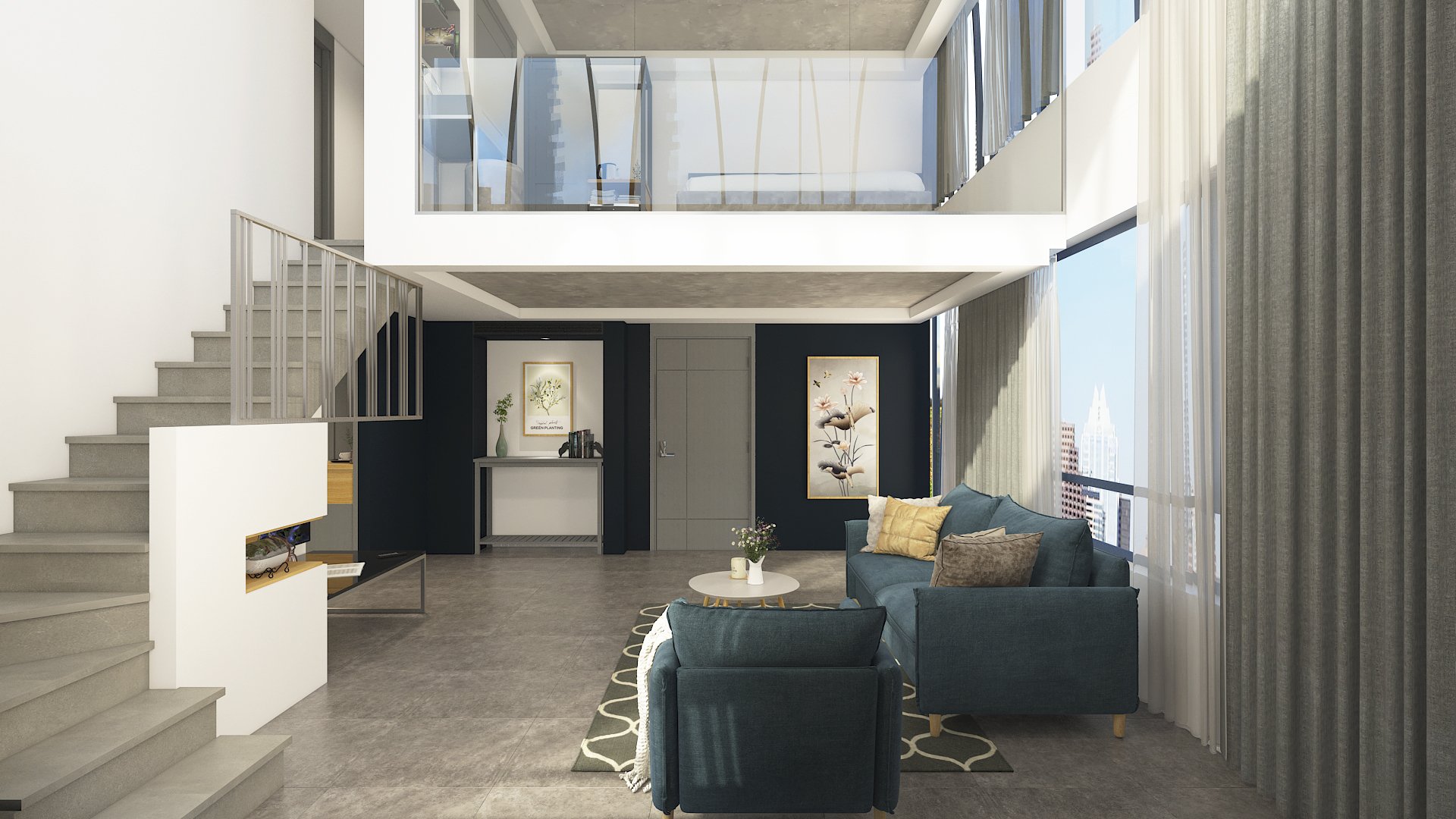 Double King Size Bed