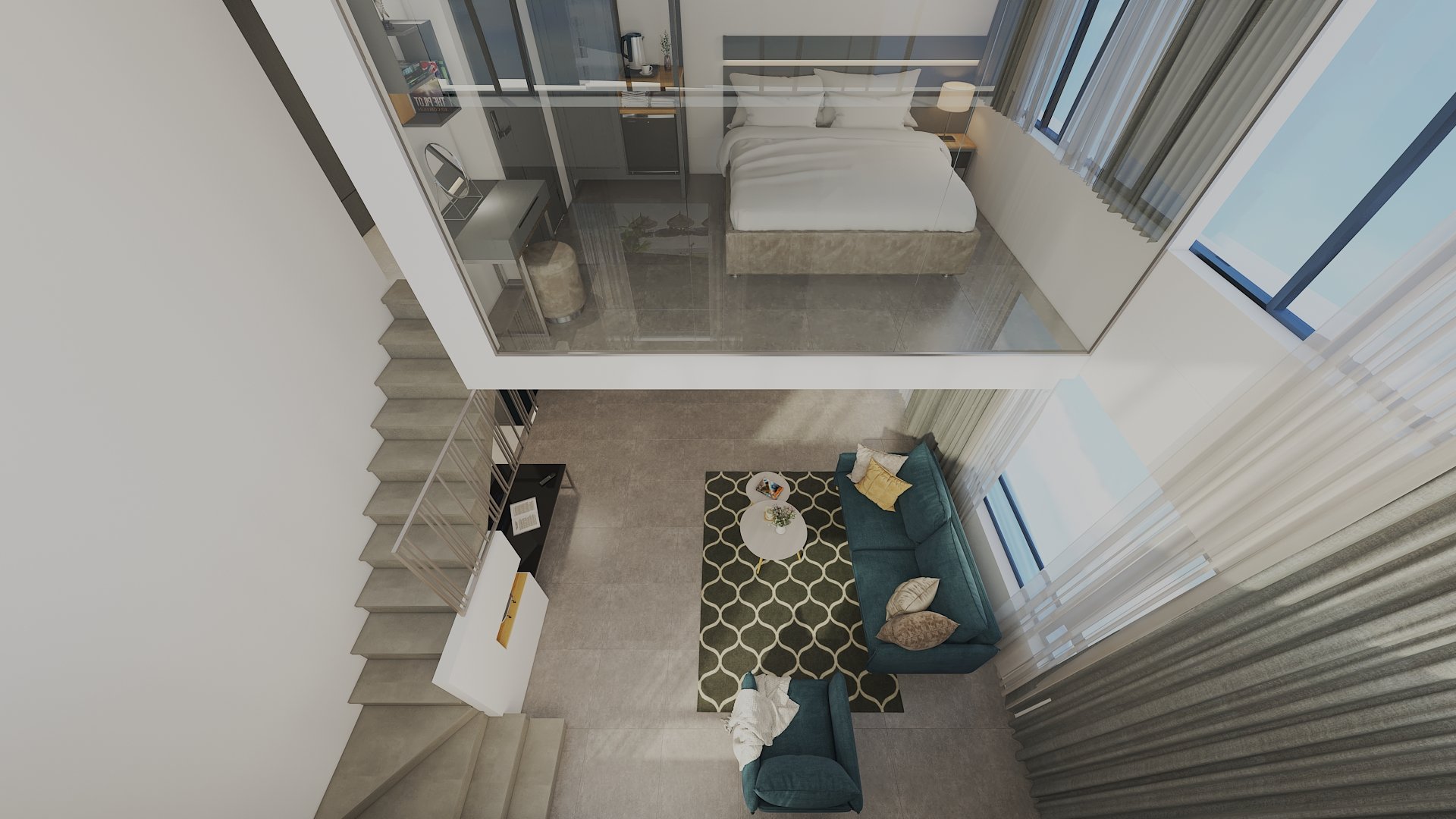 Double King Size Bed