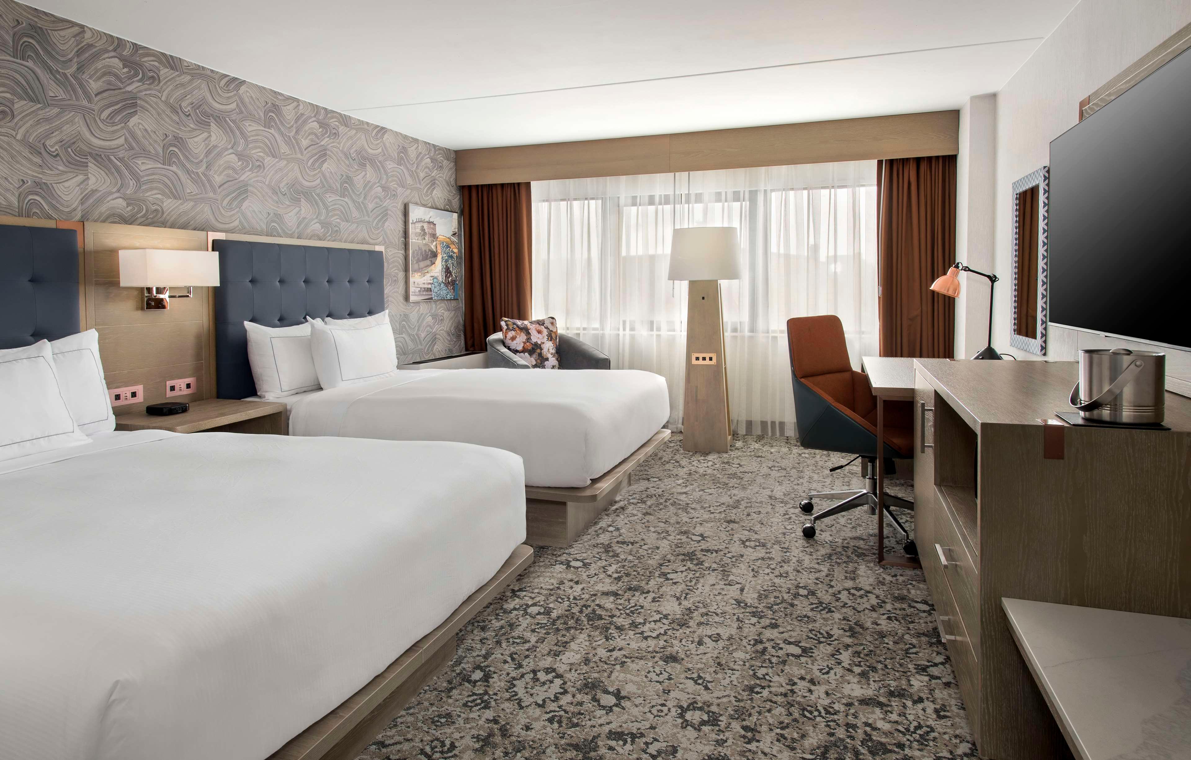 Double Two Queen Beds