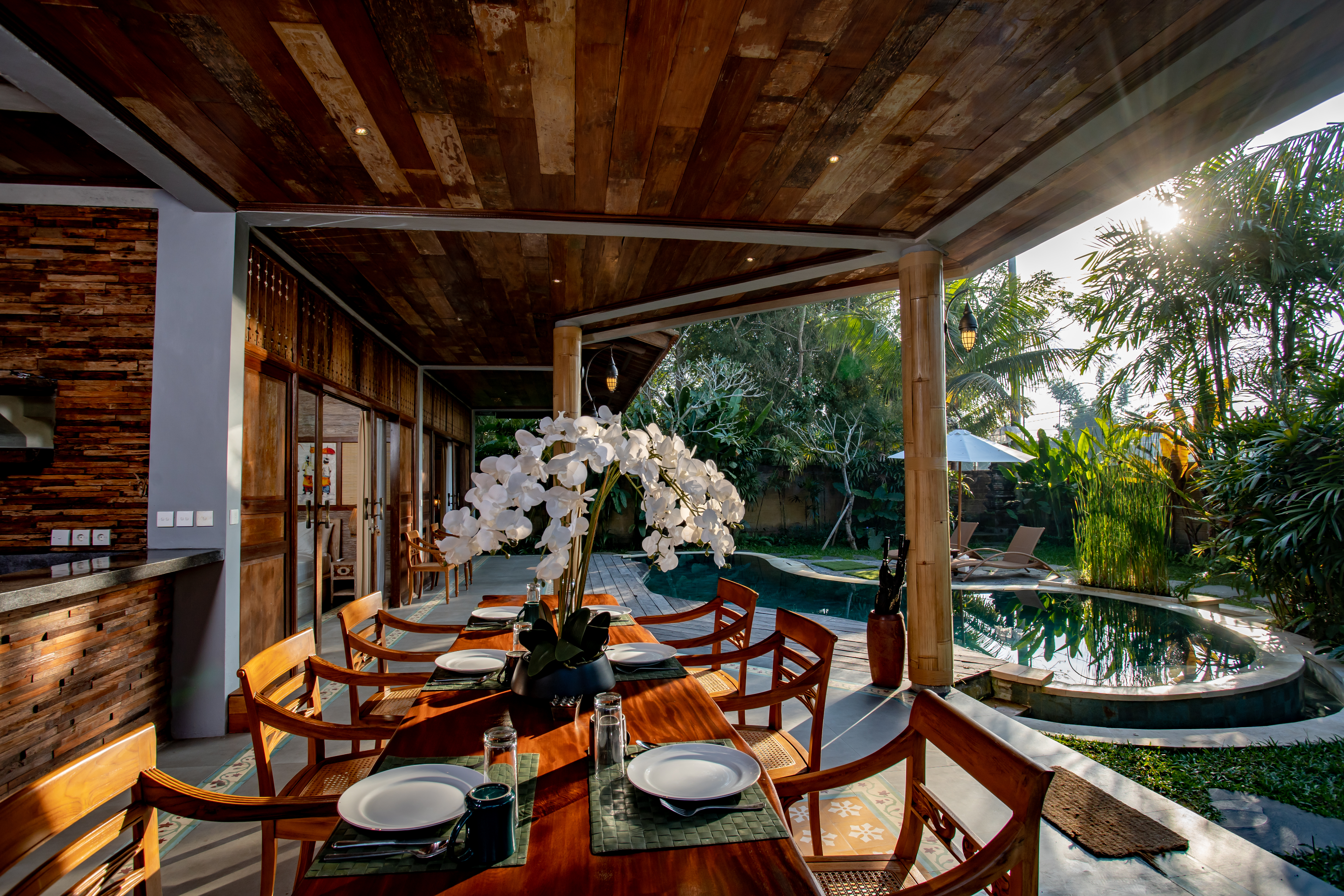 Family Room Three Bedrooms with Views