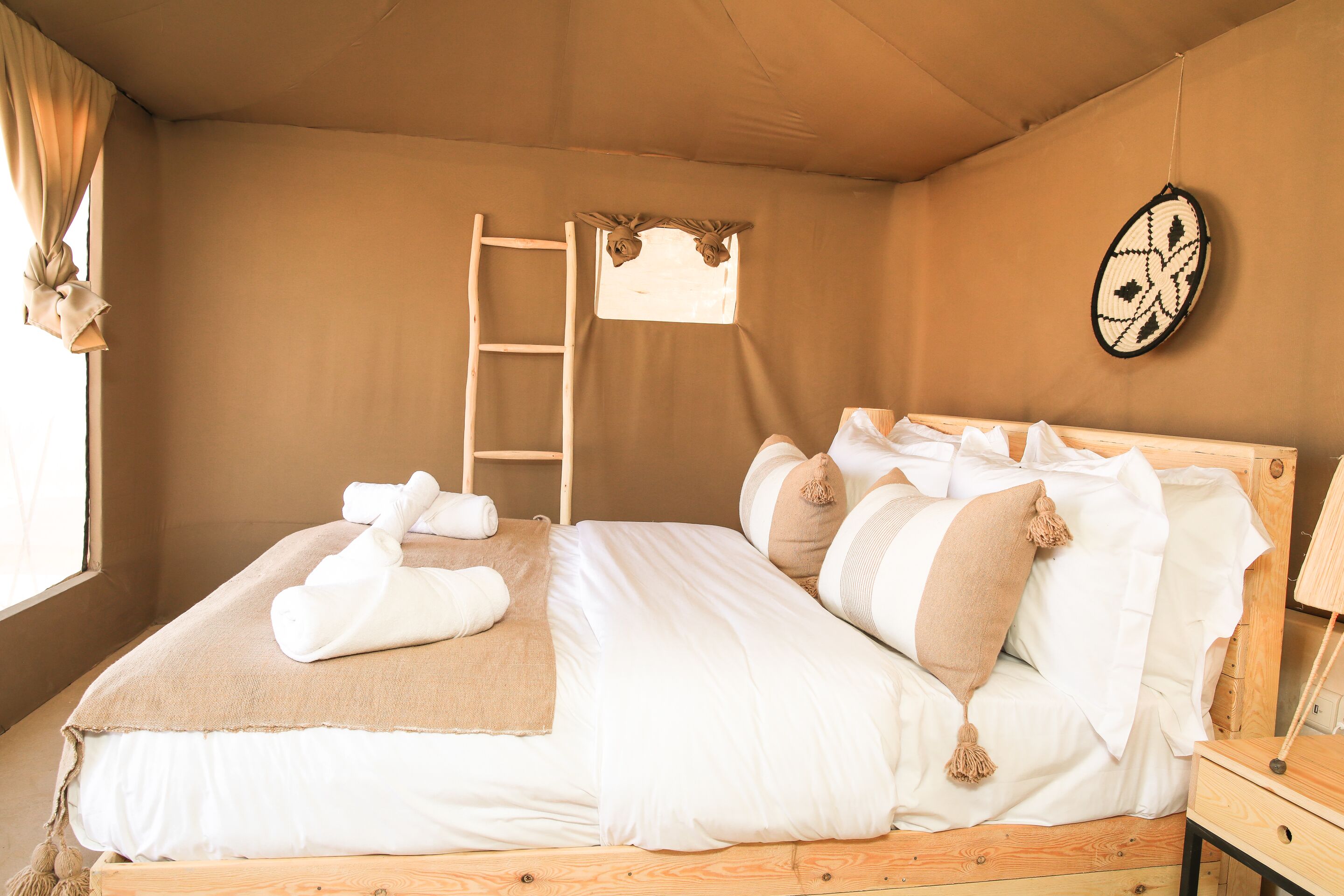 Tent with Shared Bathroom