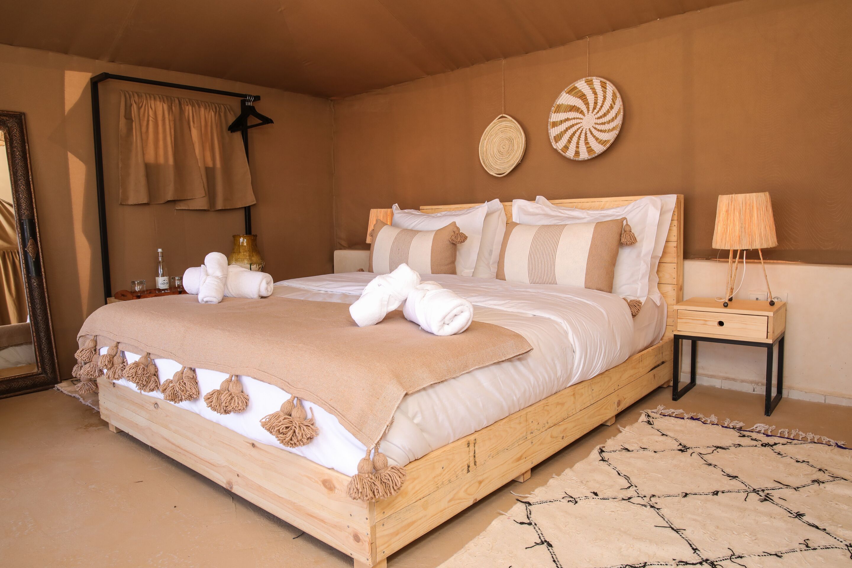 Tent with Shared Bathroom