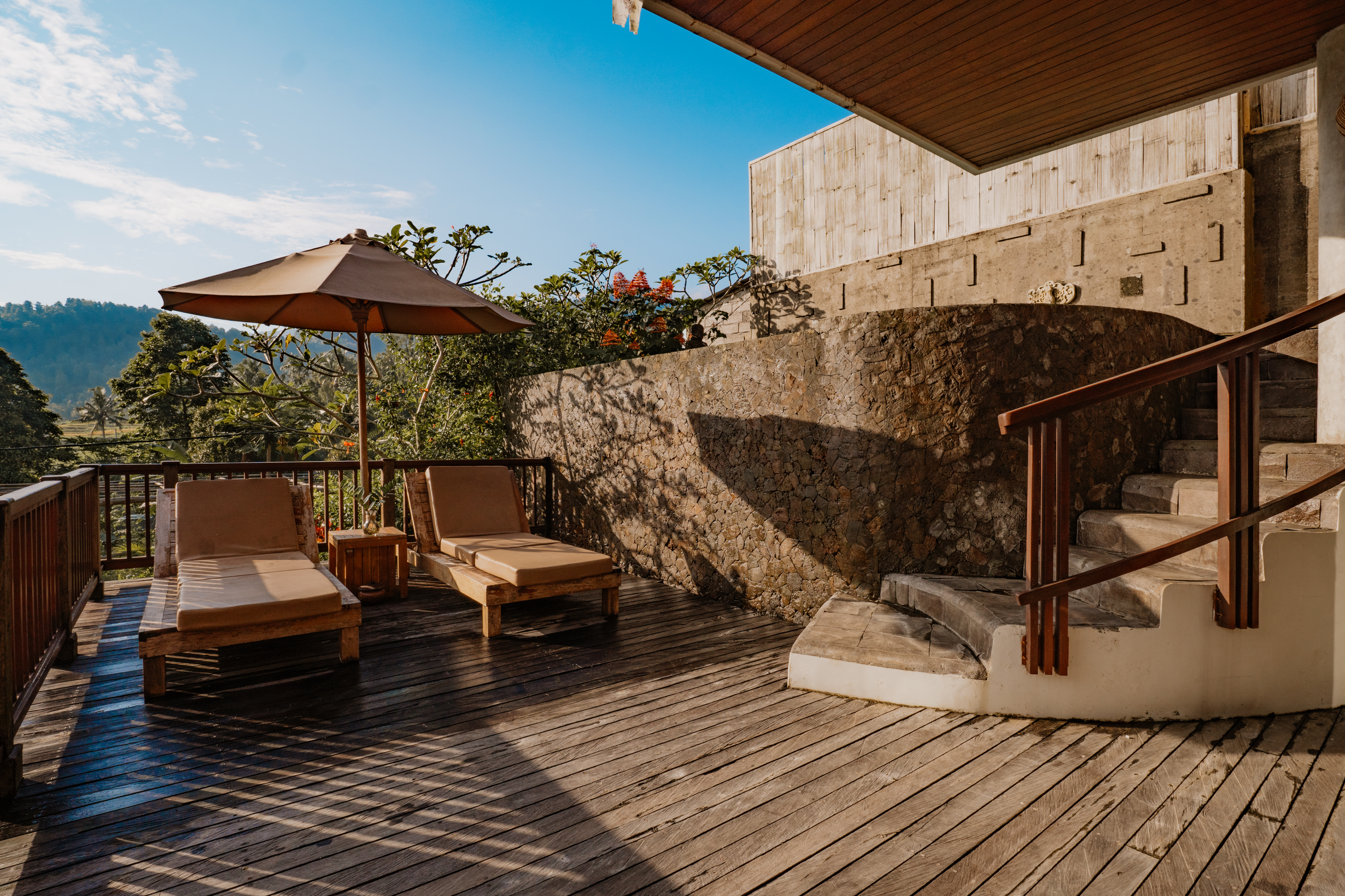 Villa Pool View Two Double Beds