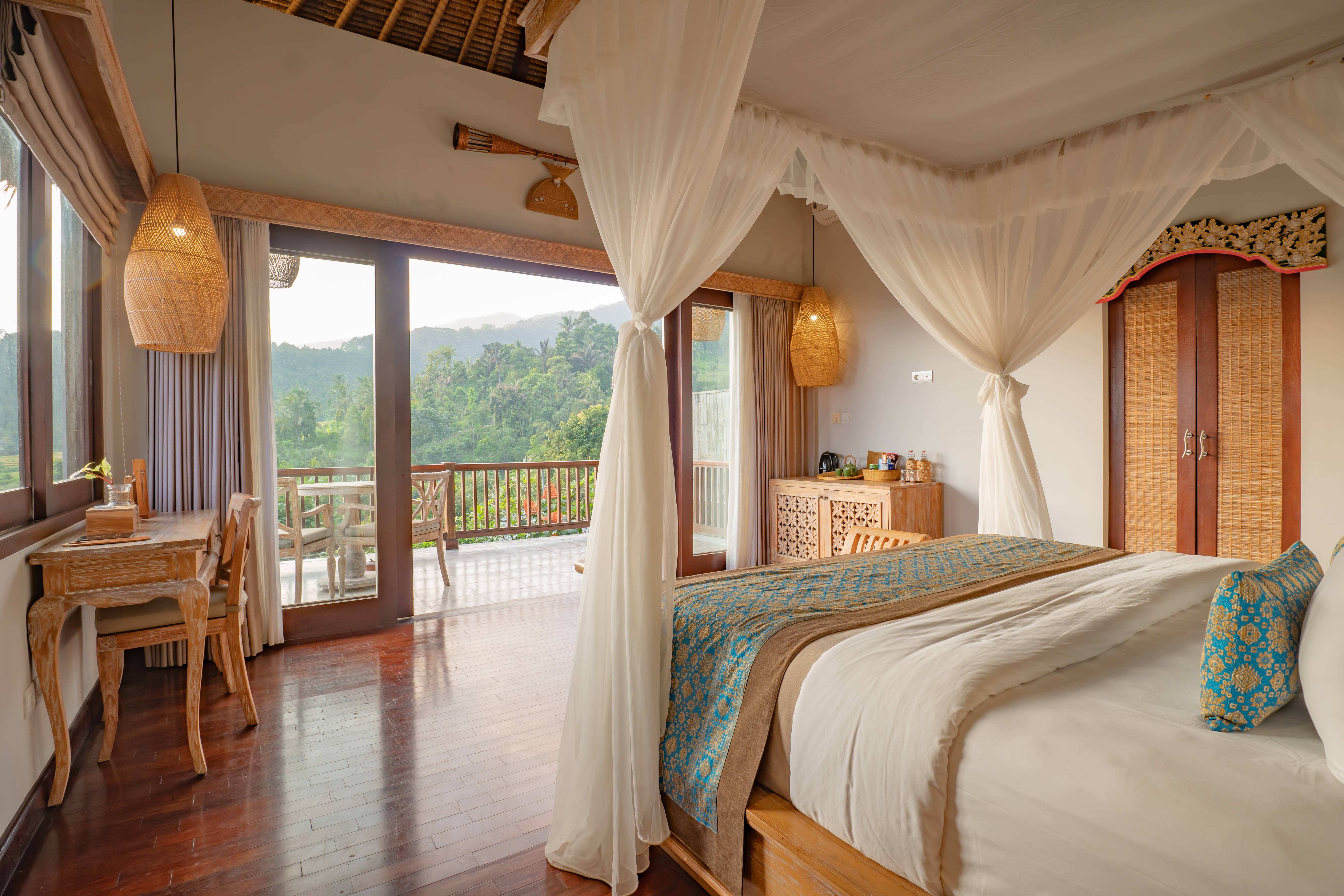 Villa Pool View Two Double Beds