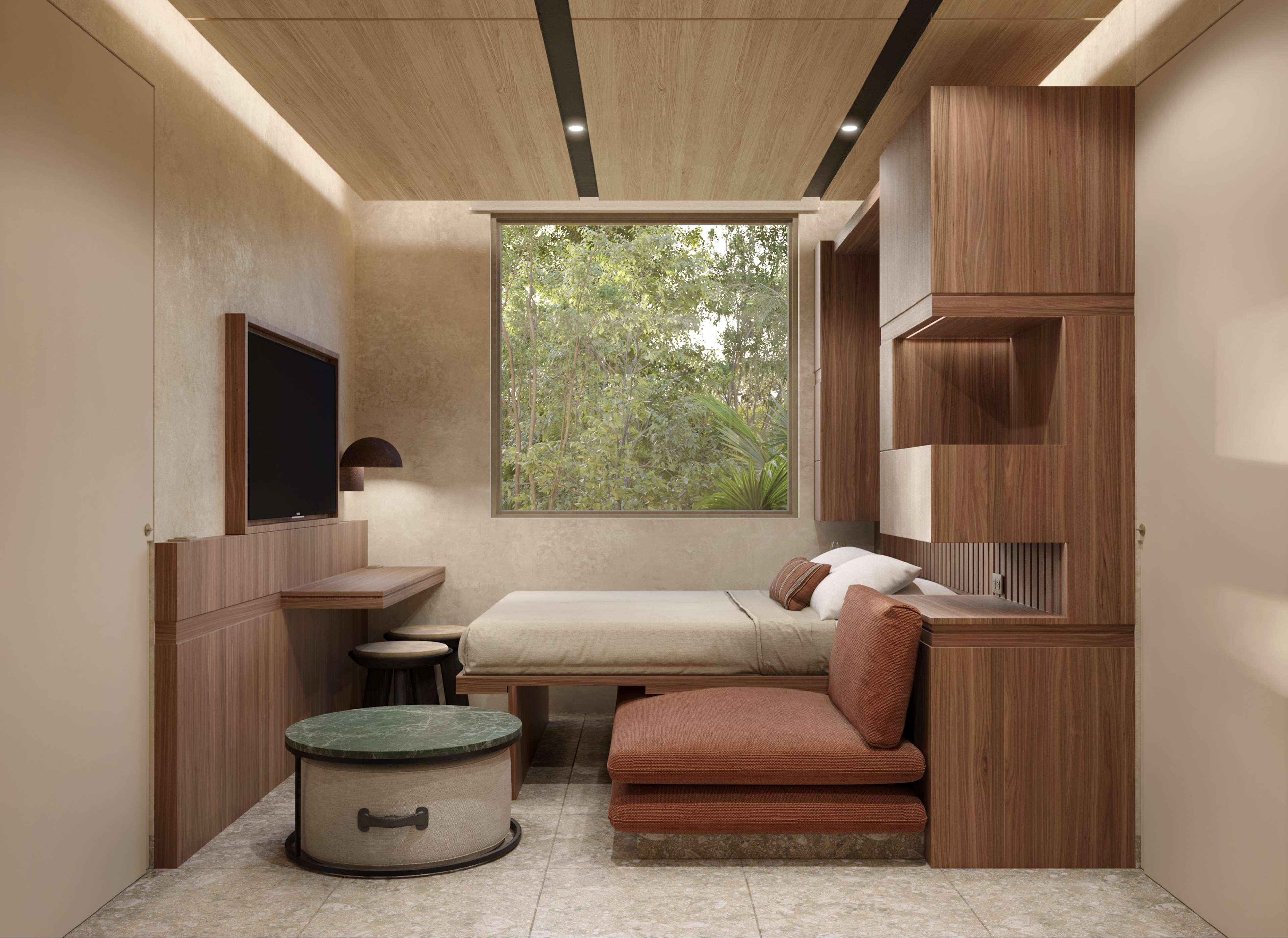 Double Queen Size Bed