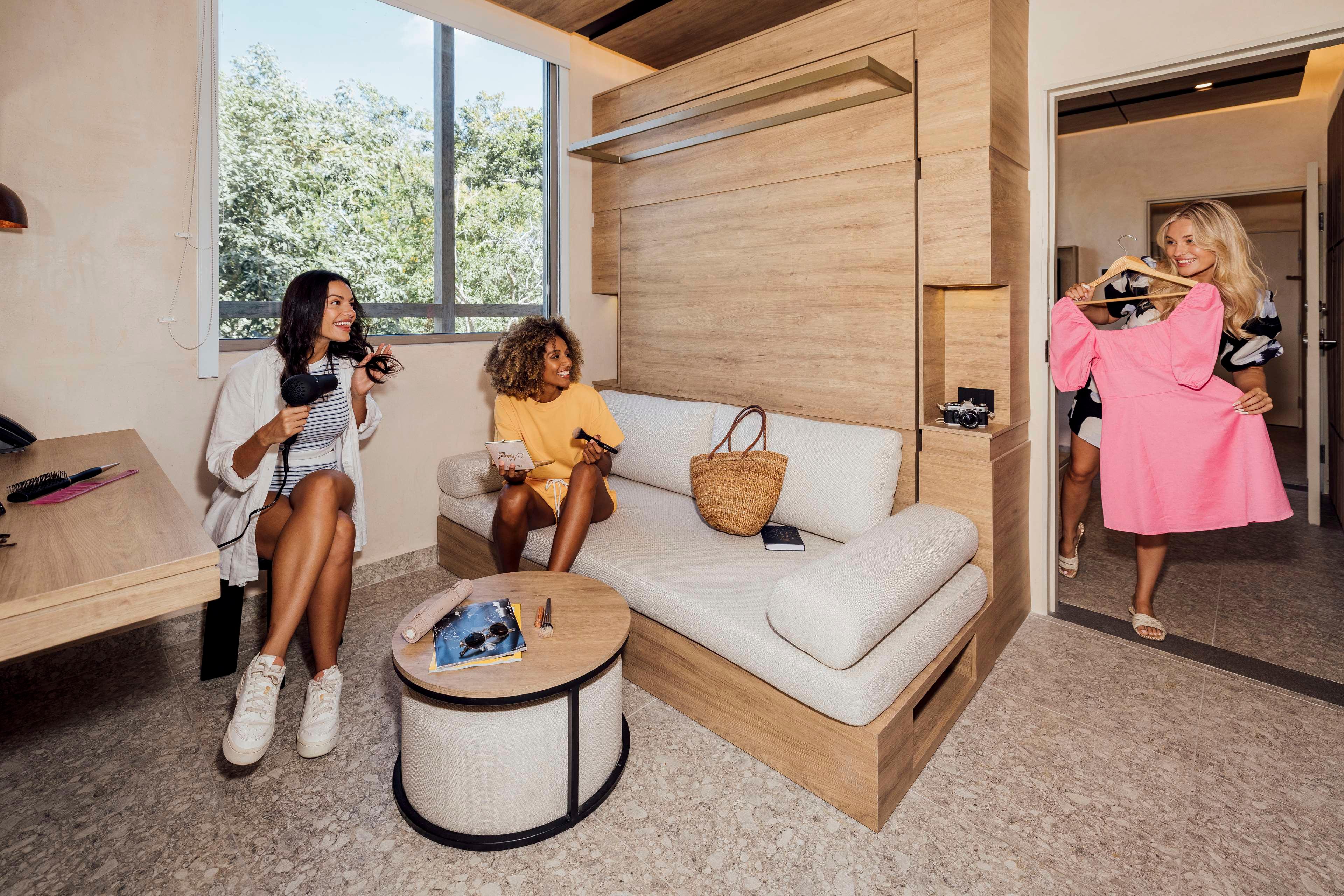 Double Queen Size Bed