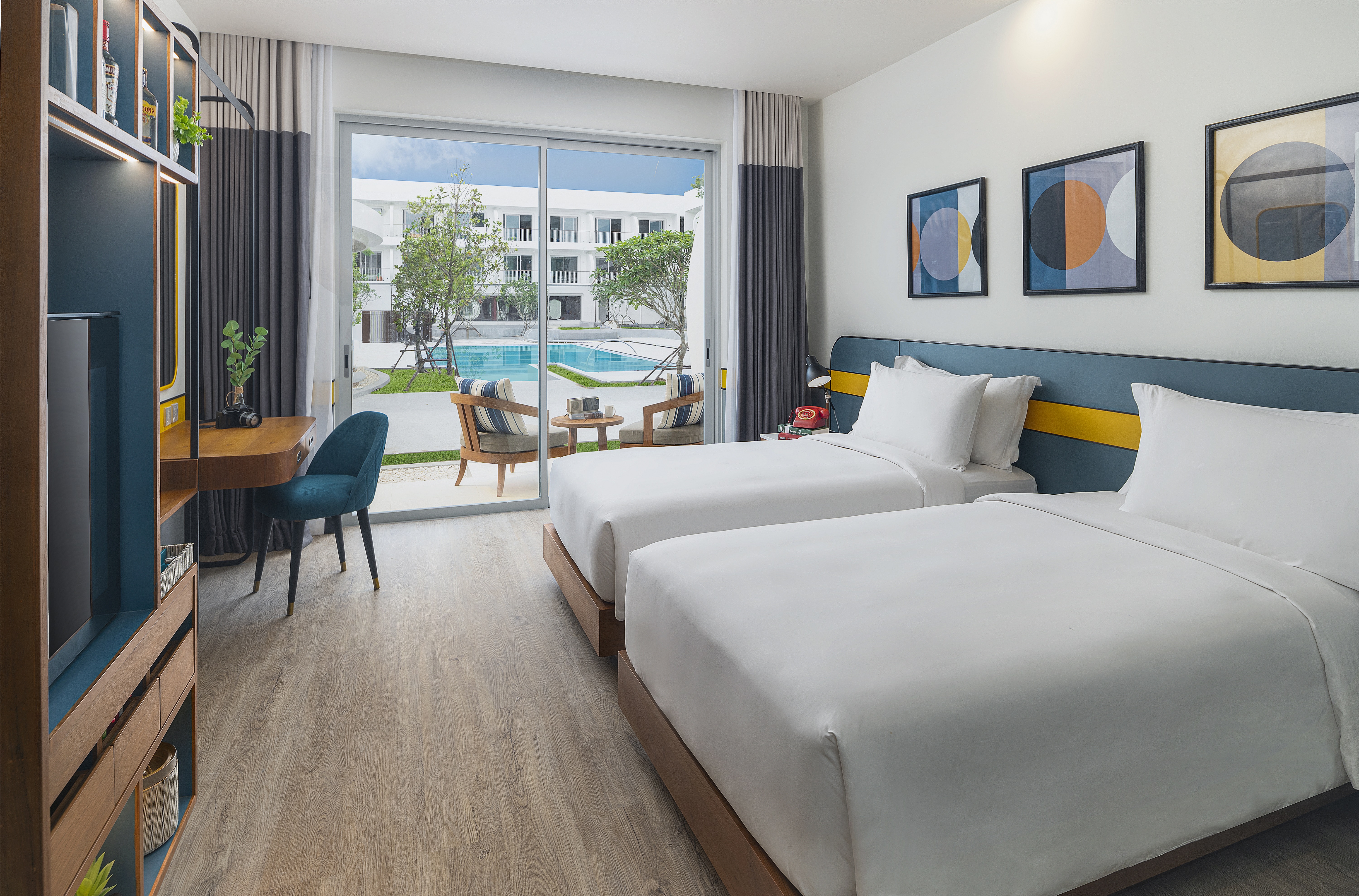 Double or Twin Classic Pool View