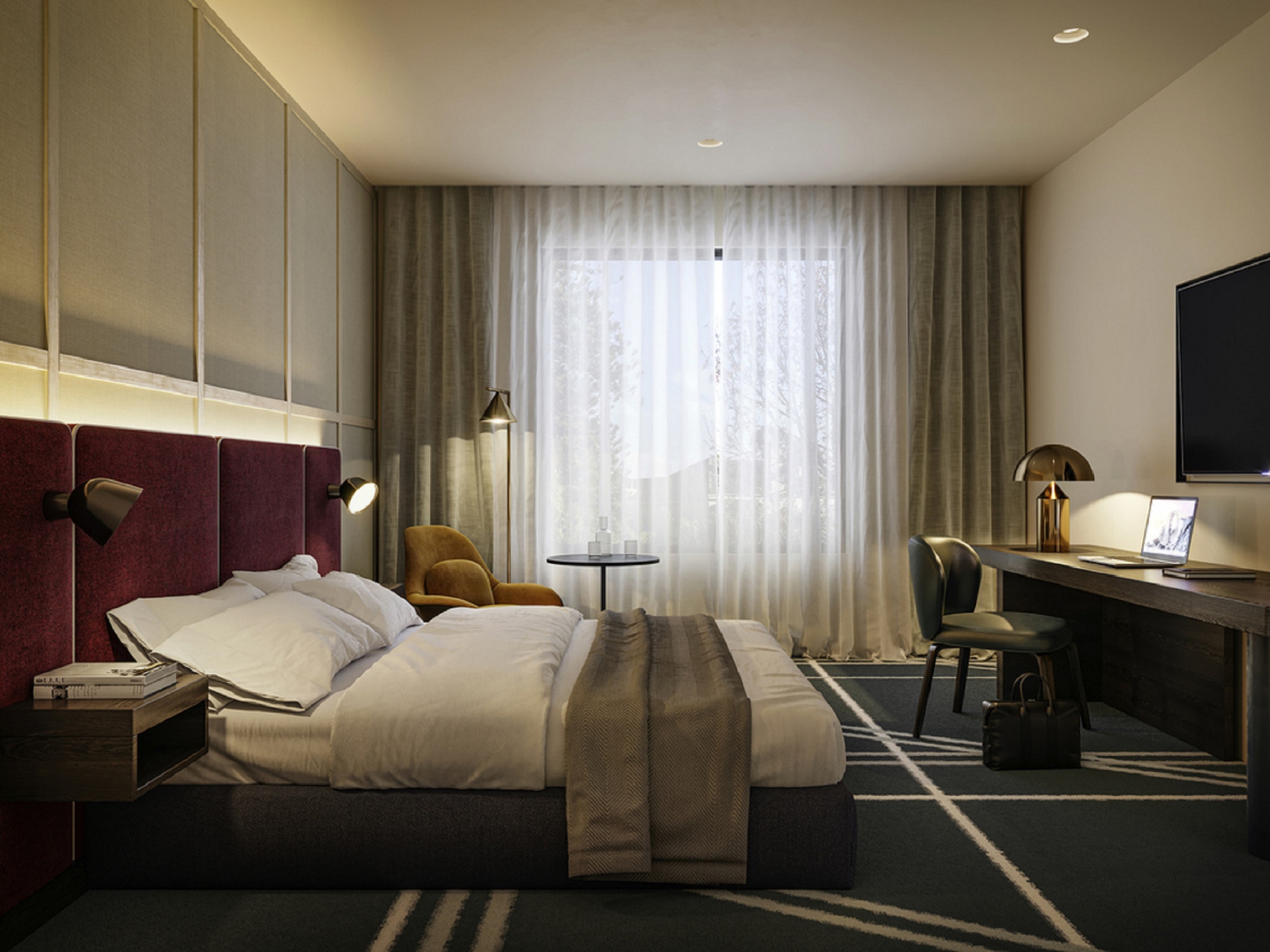 Double Two Queen Beds