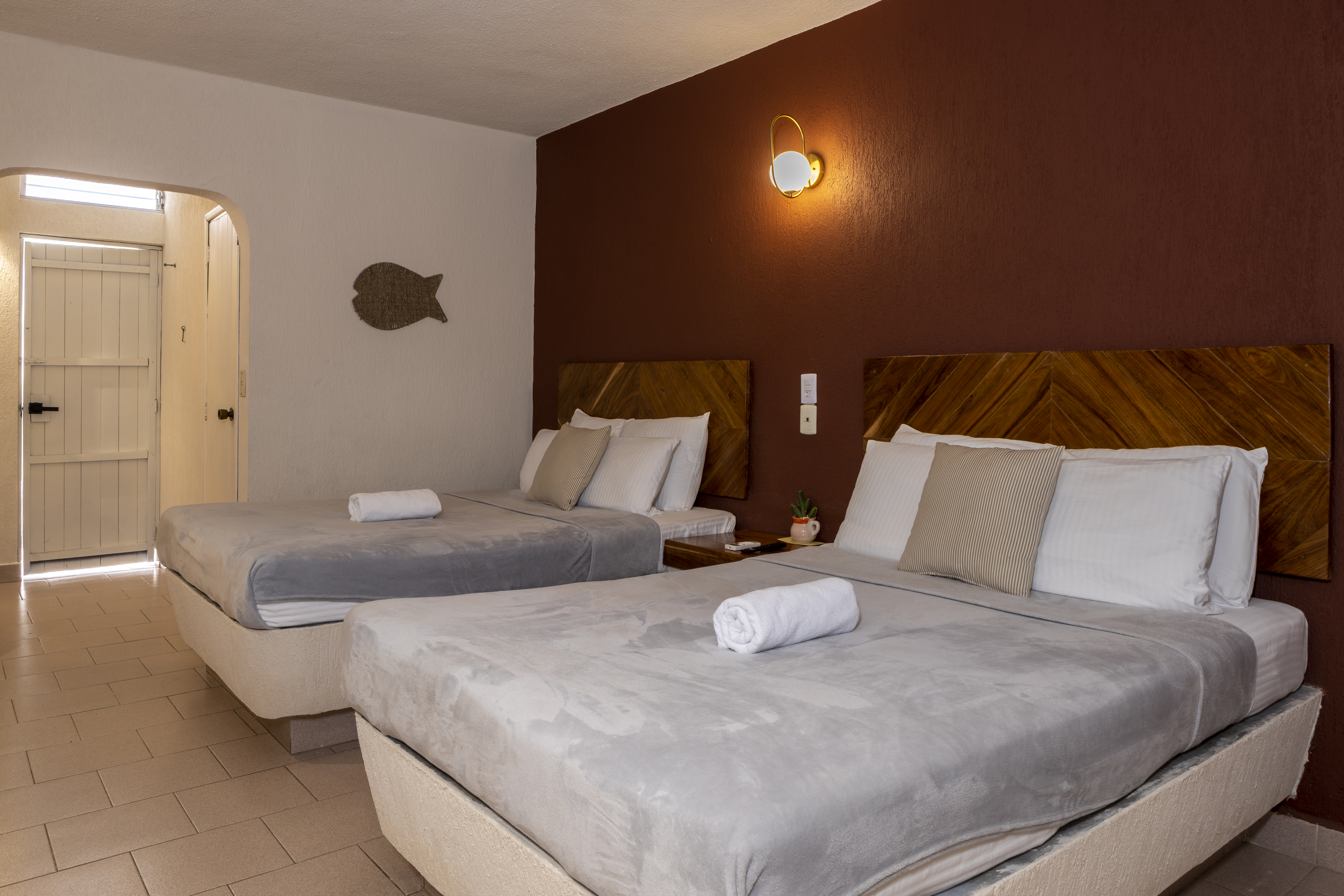 Double Two Double Beds