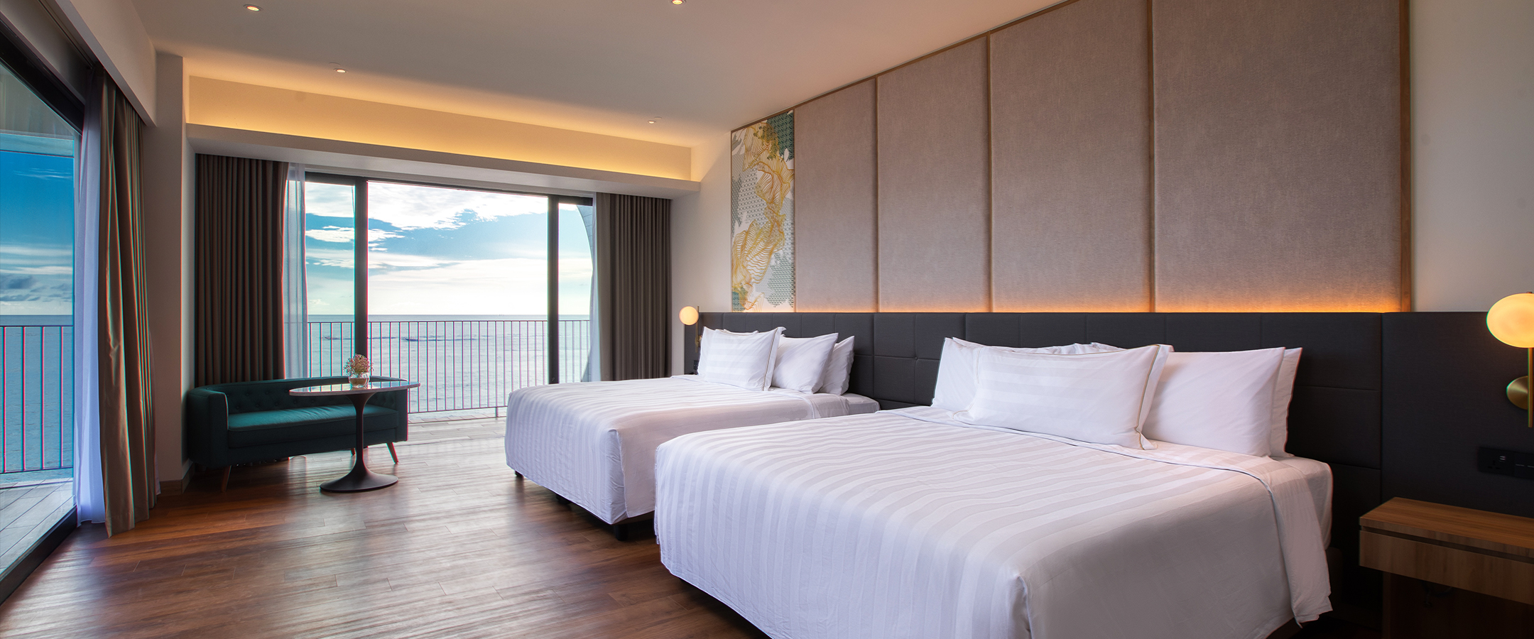 Double King Size Bed