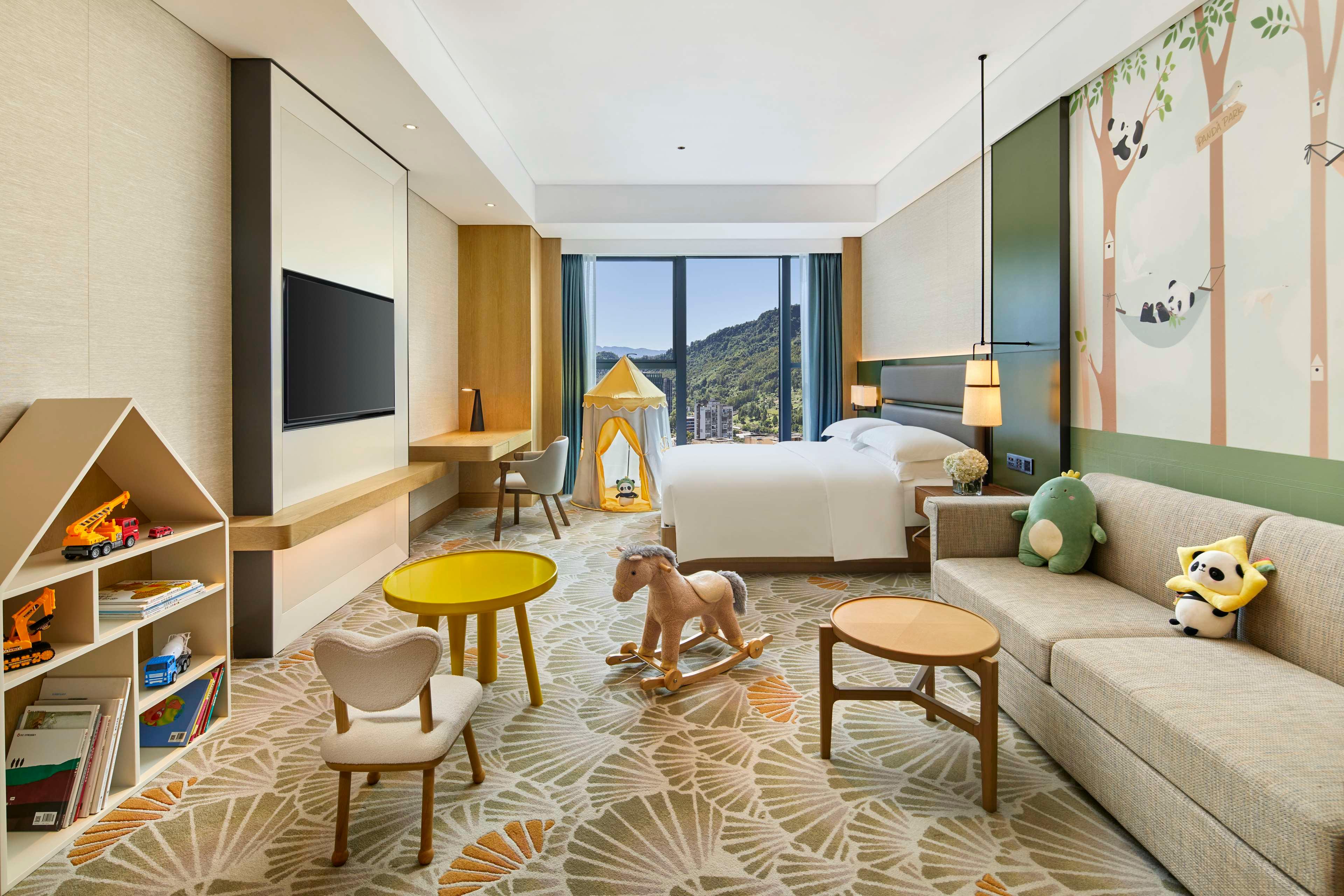 Family Room King Size Bed