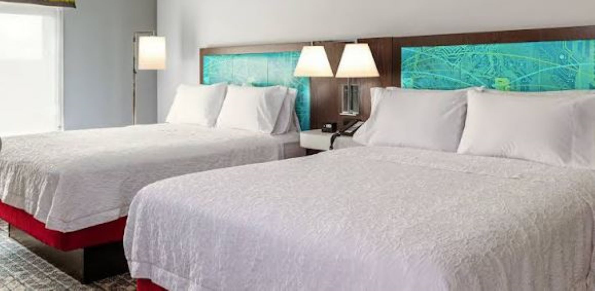 Double Two Queen Beds