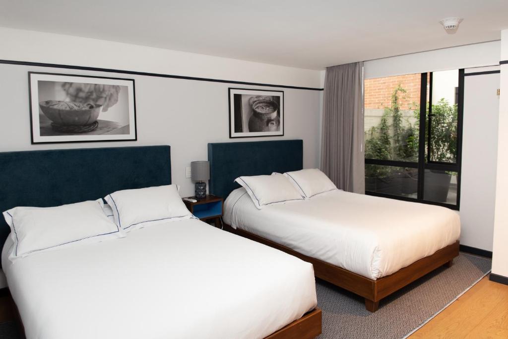 Double Two Double Beds