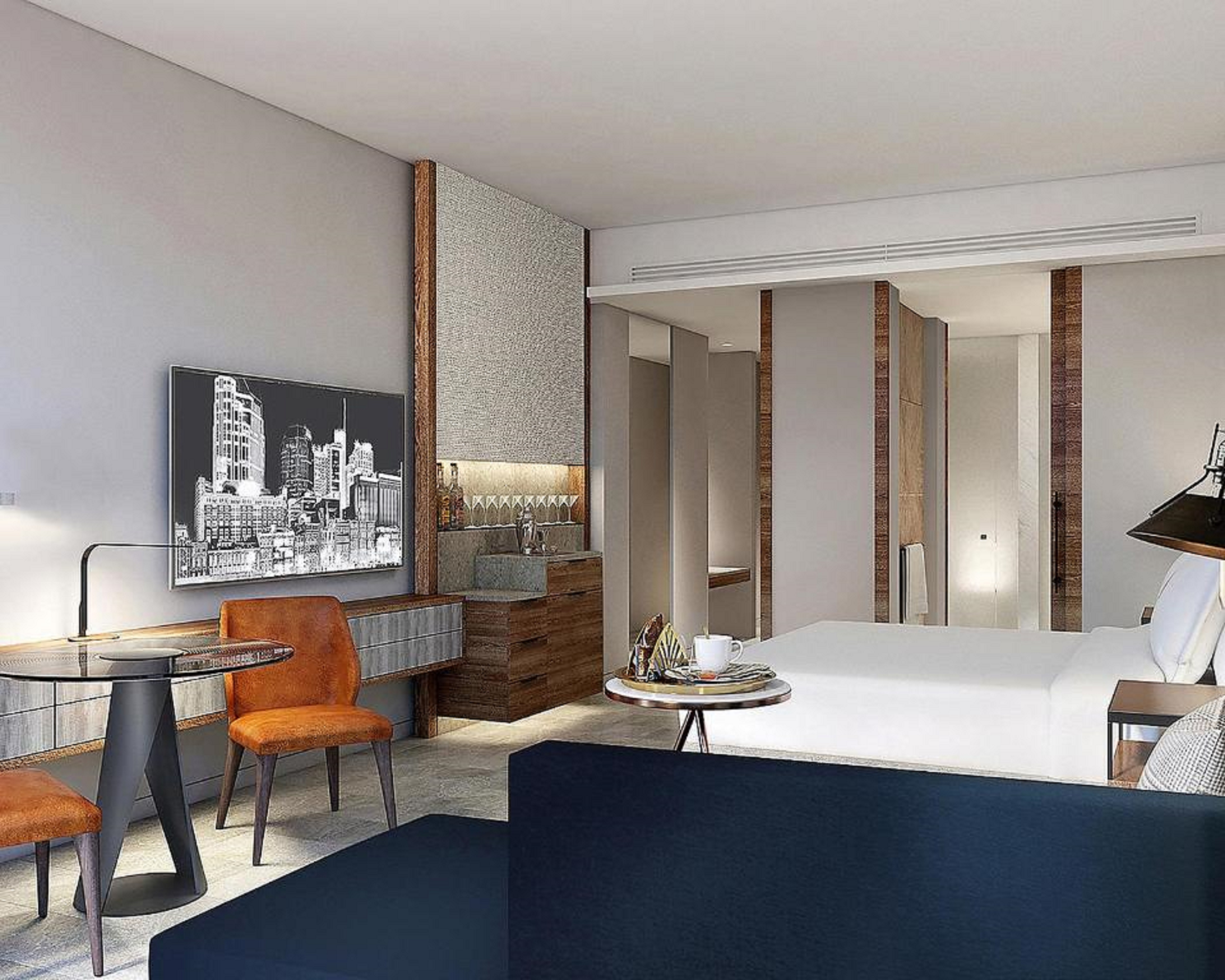 Double City View King Bed