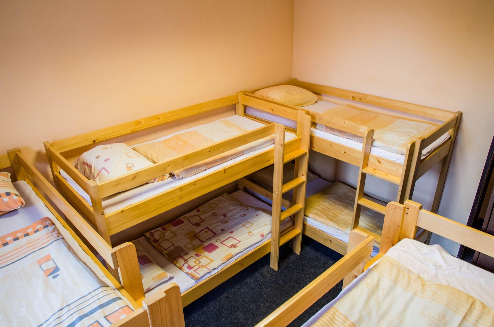 Family Room Bunk Bed with Shared Bathroom