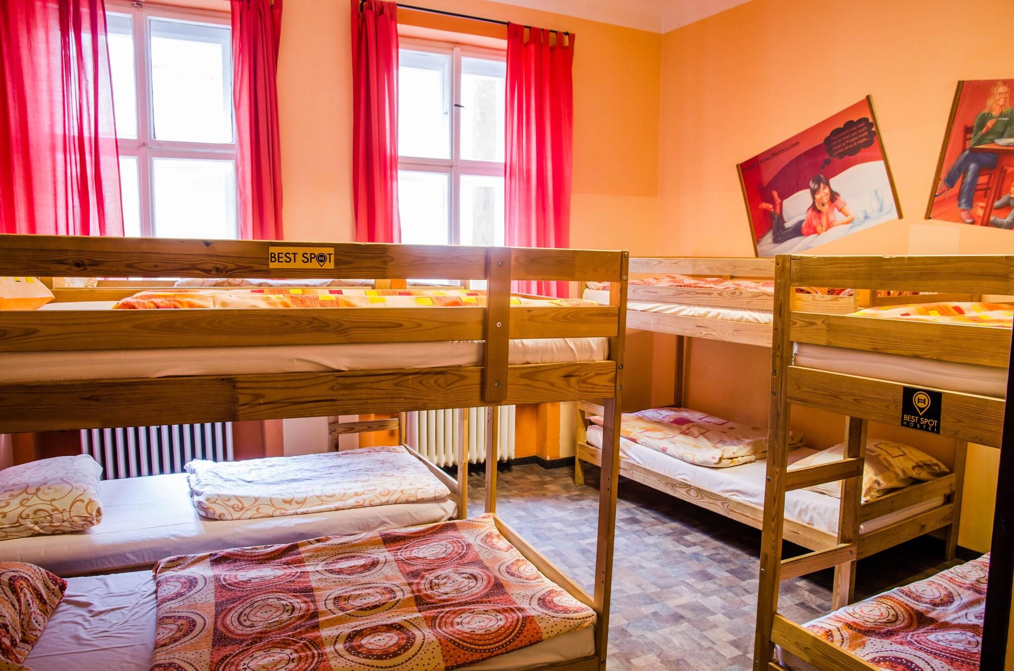 Family Room Bunk Bed with Shared Bathroom