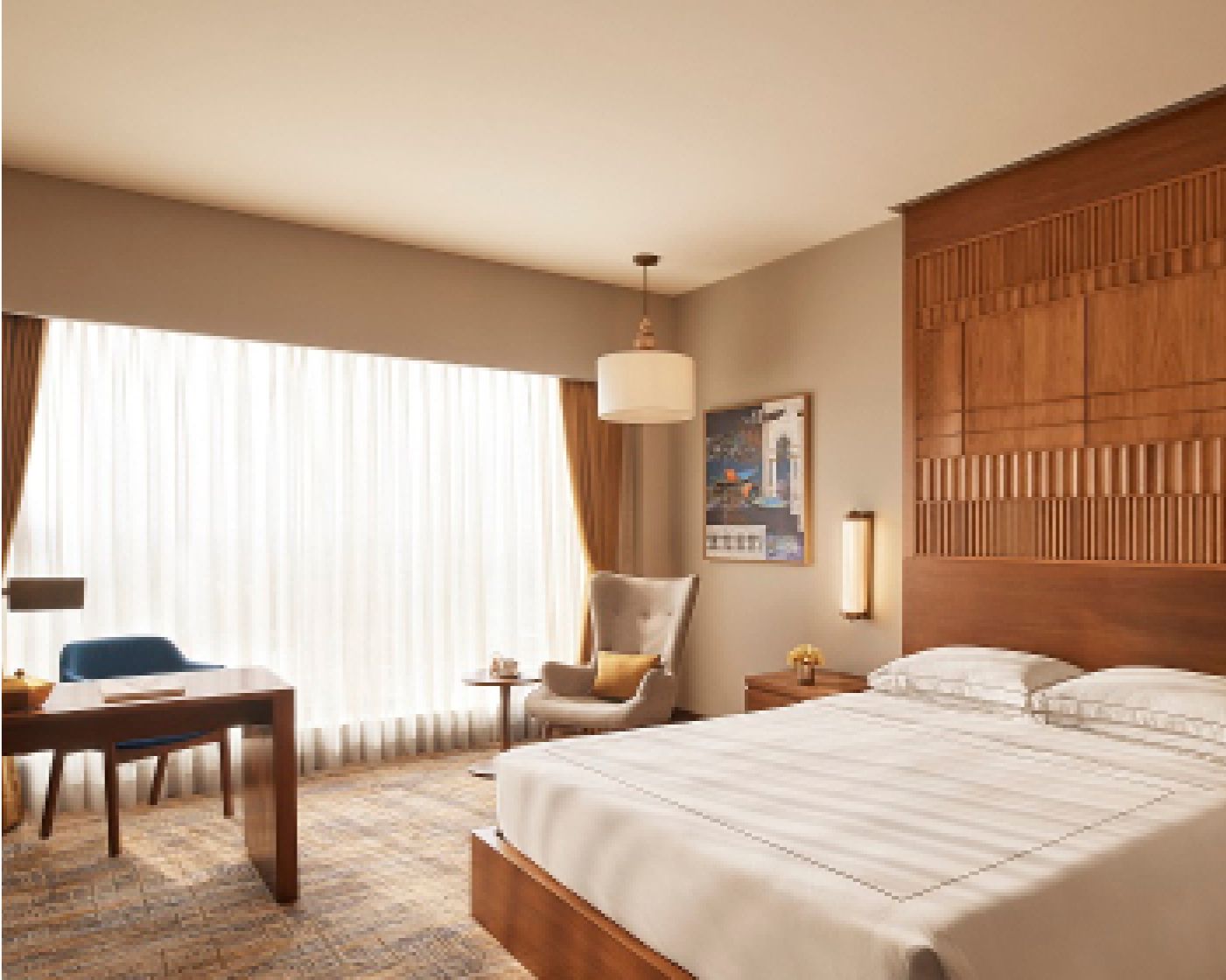 Double Deluxe King Bed