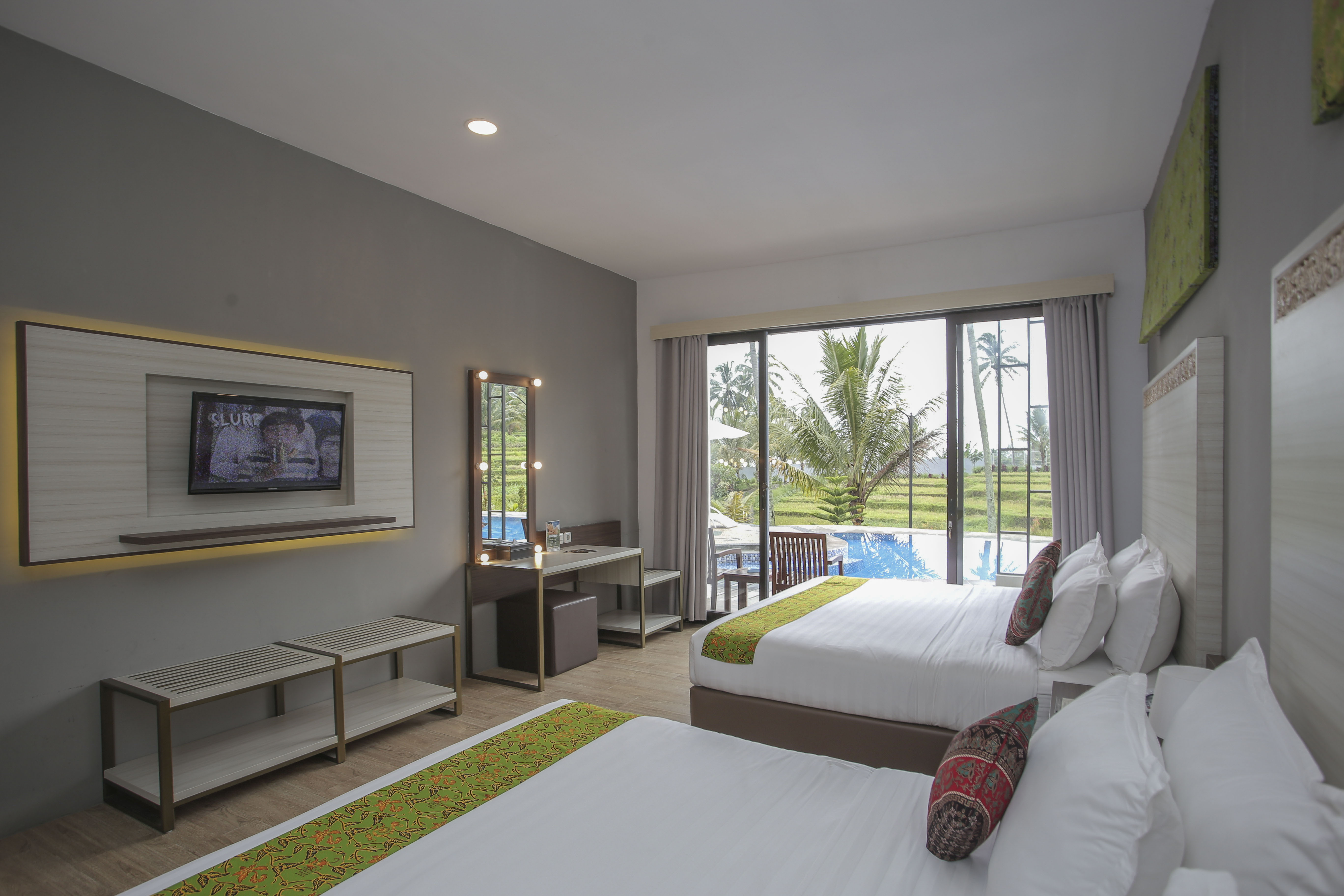 Family Room Pool View