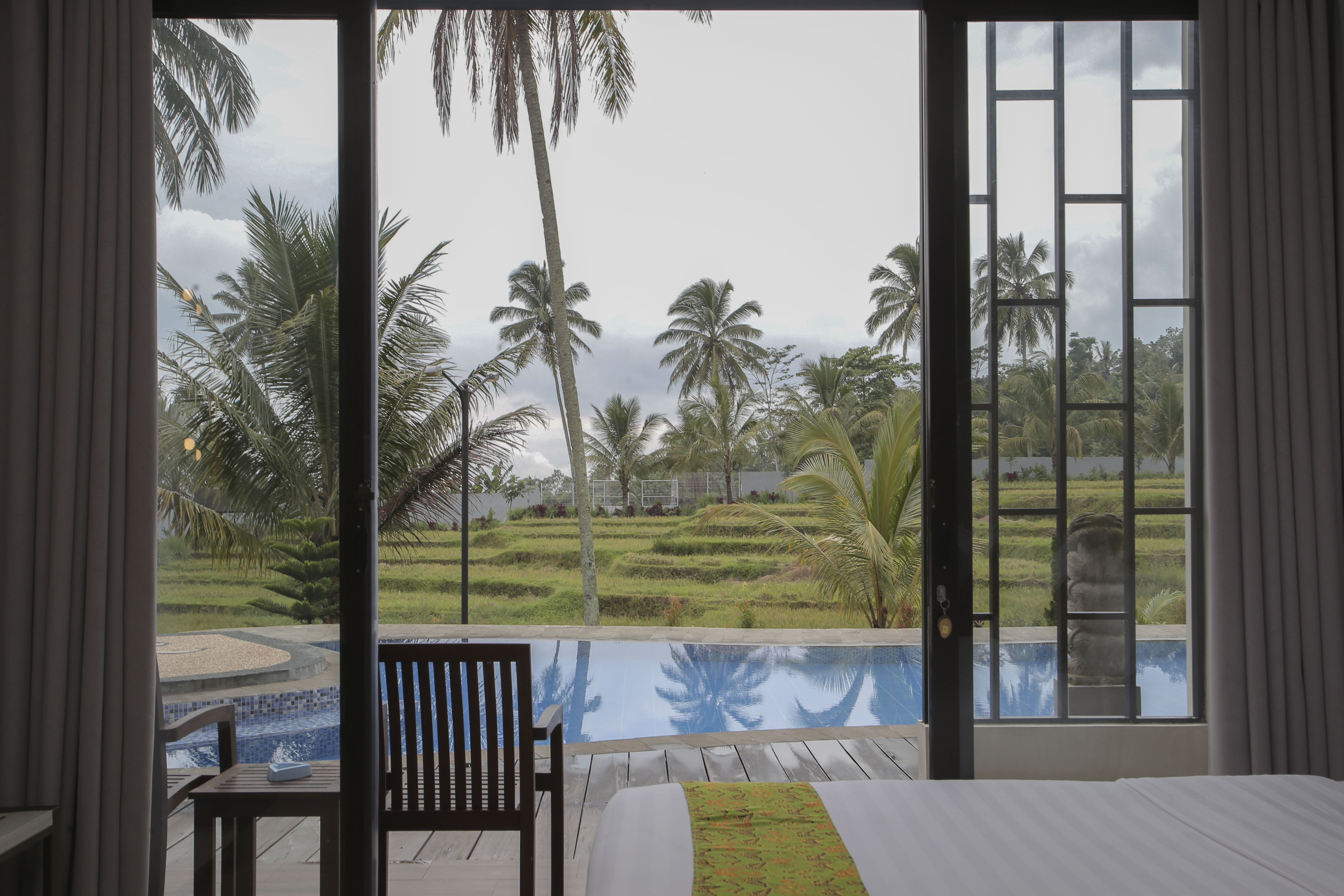 Family Room Pool View