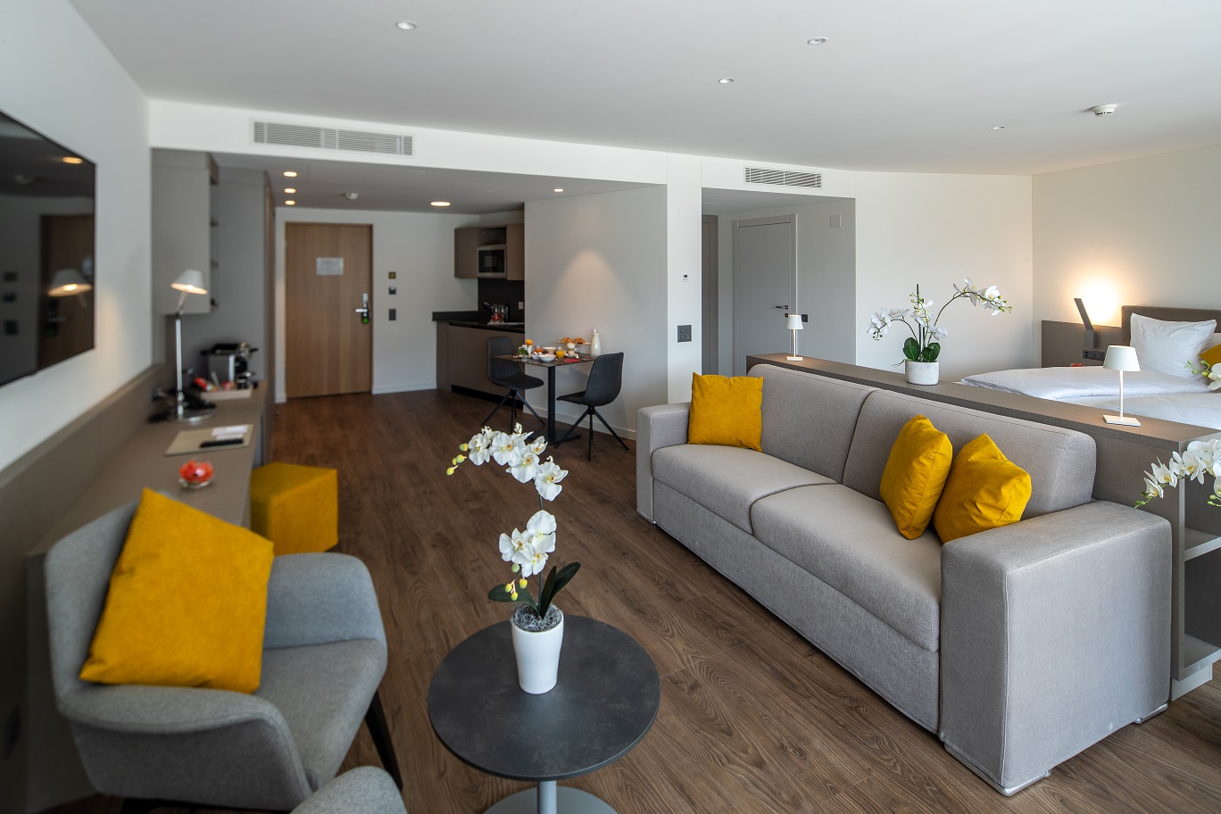 Family Room with Kitchenette