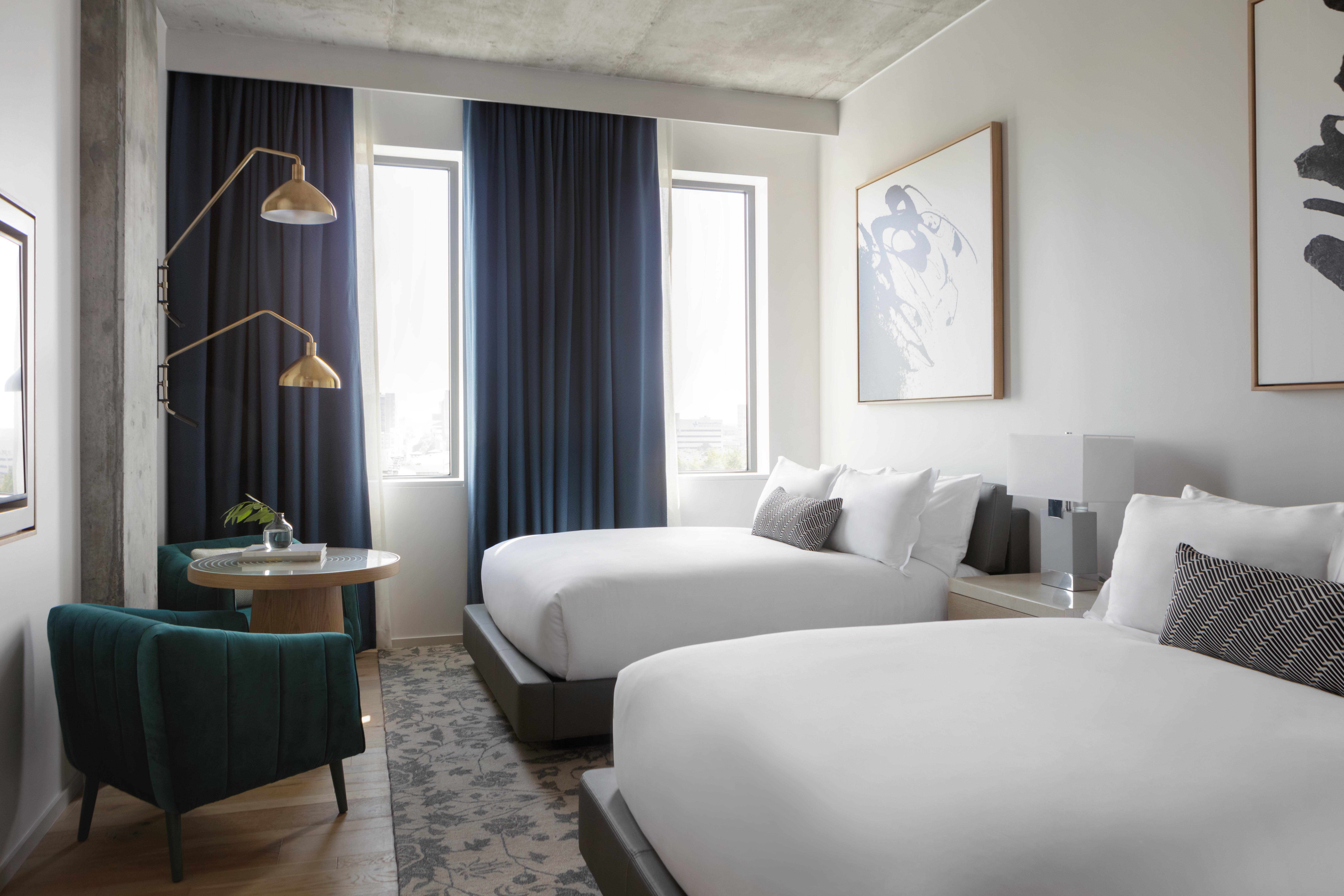 Double Two Queen Beds