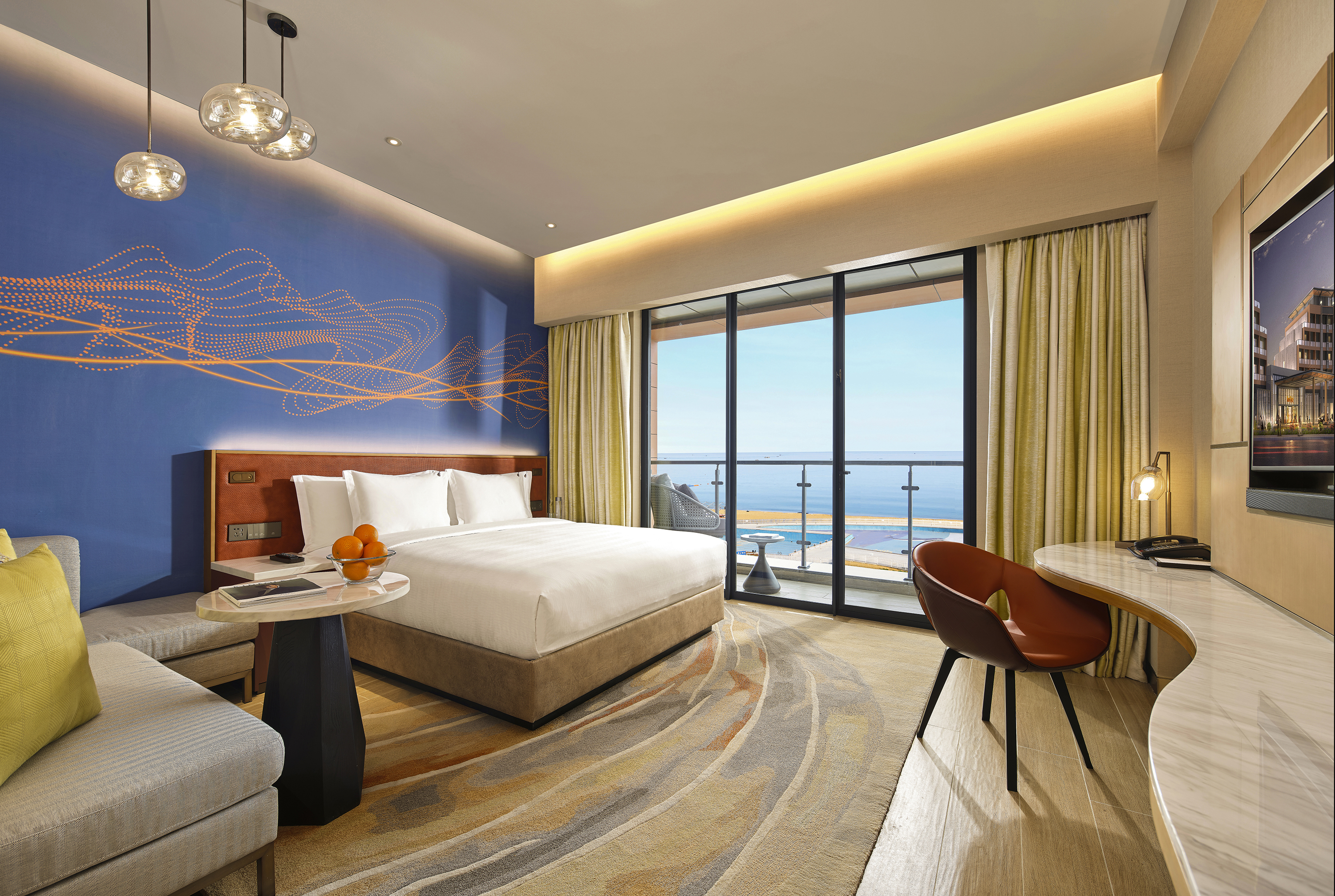 Double Ocean View King Bed
