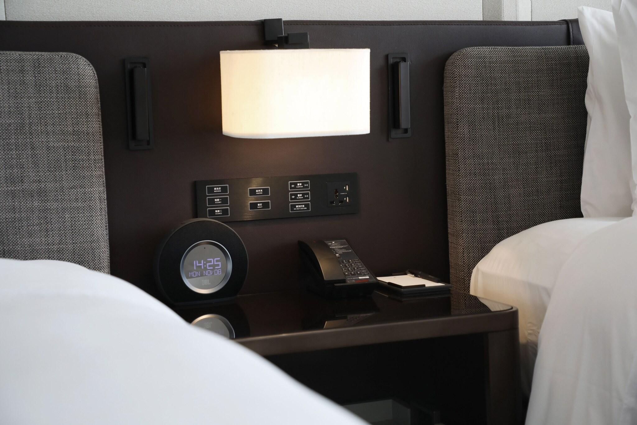 Quadruple City View Two Double Beds