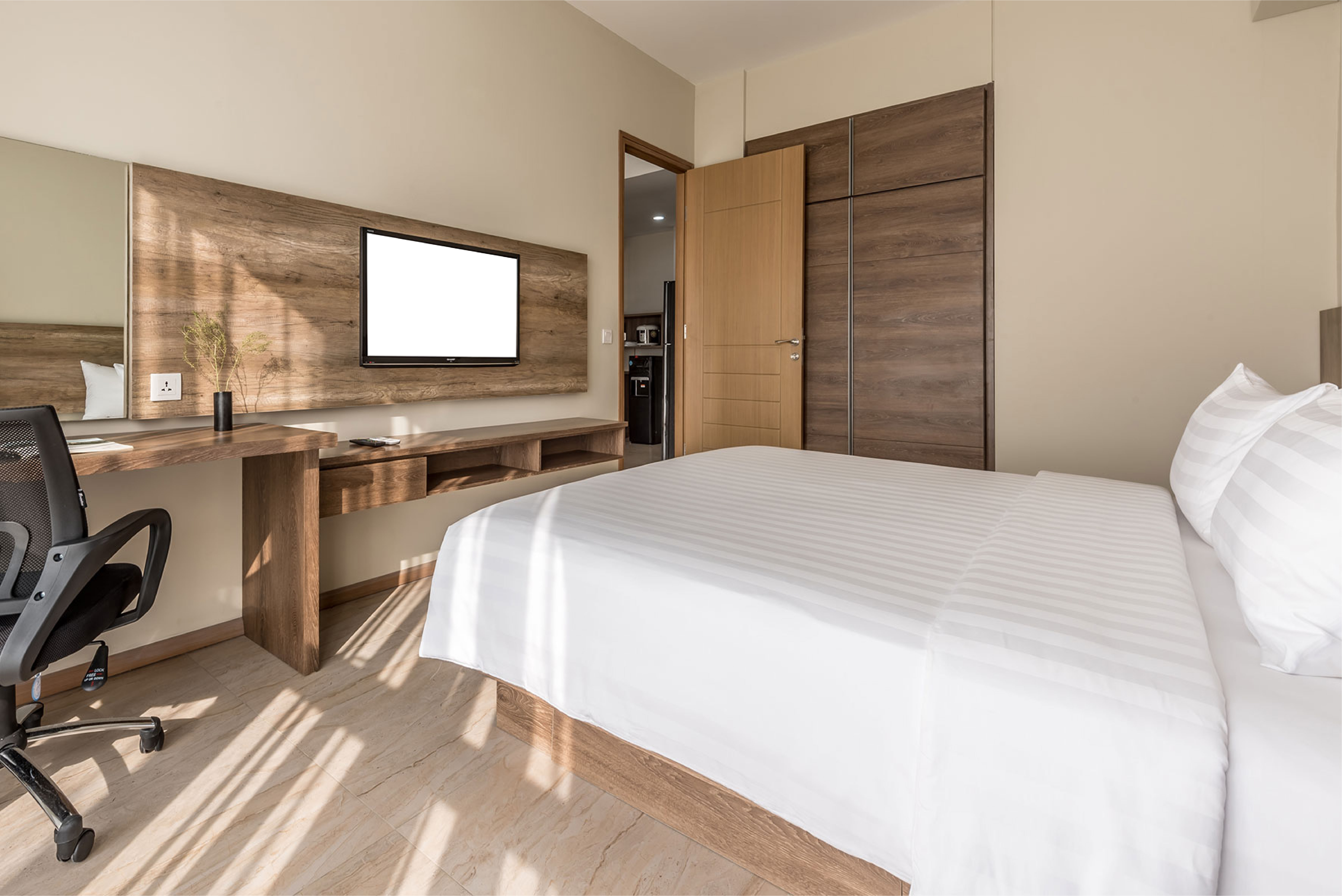 Double Garden View One Bedroom