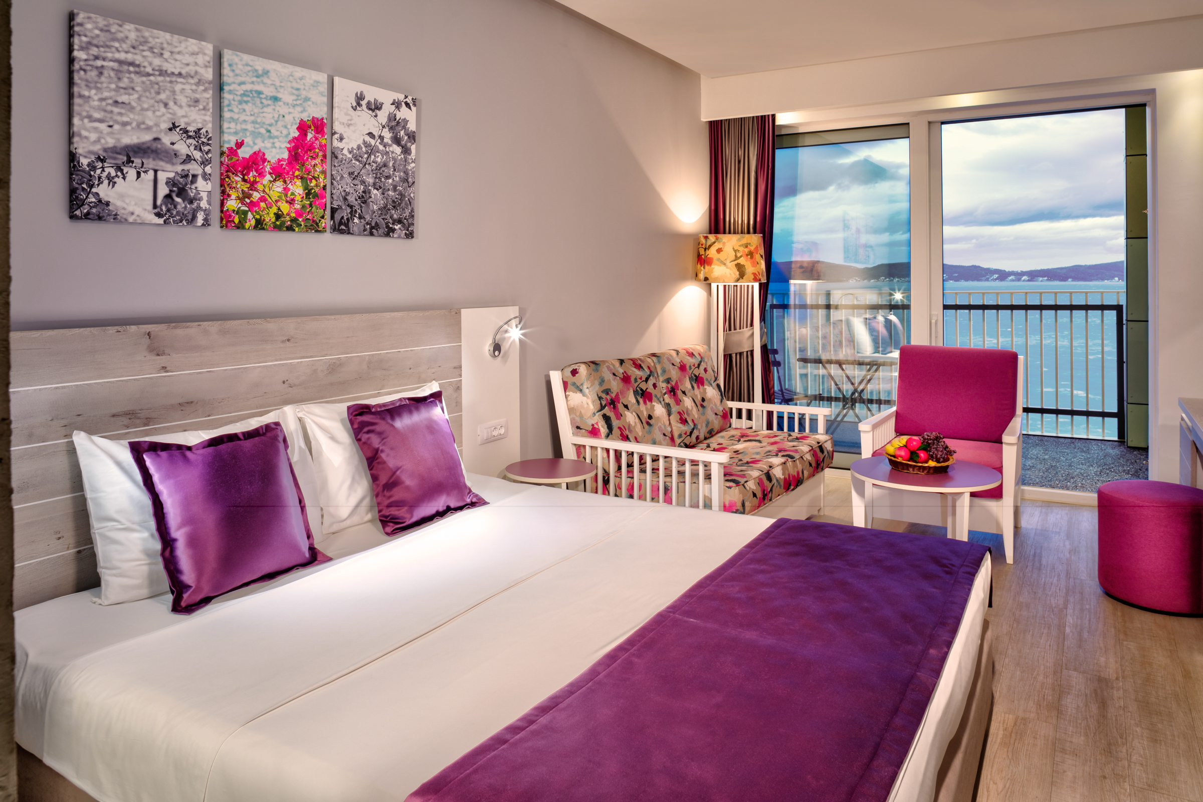 Double or Twin Sea View with Balcony