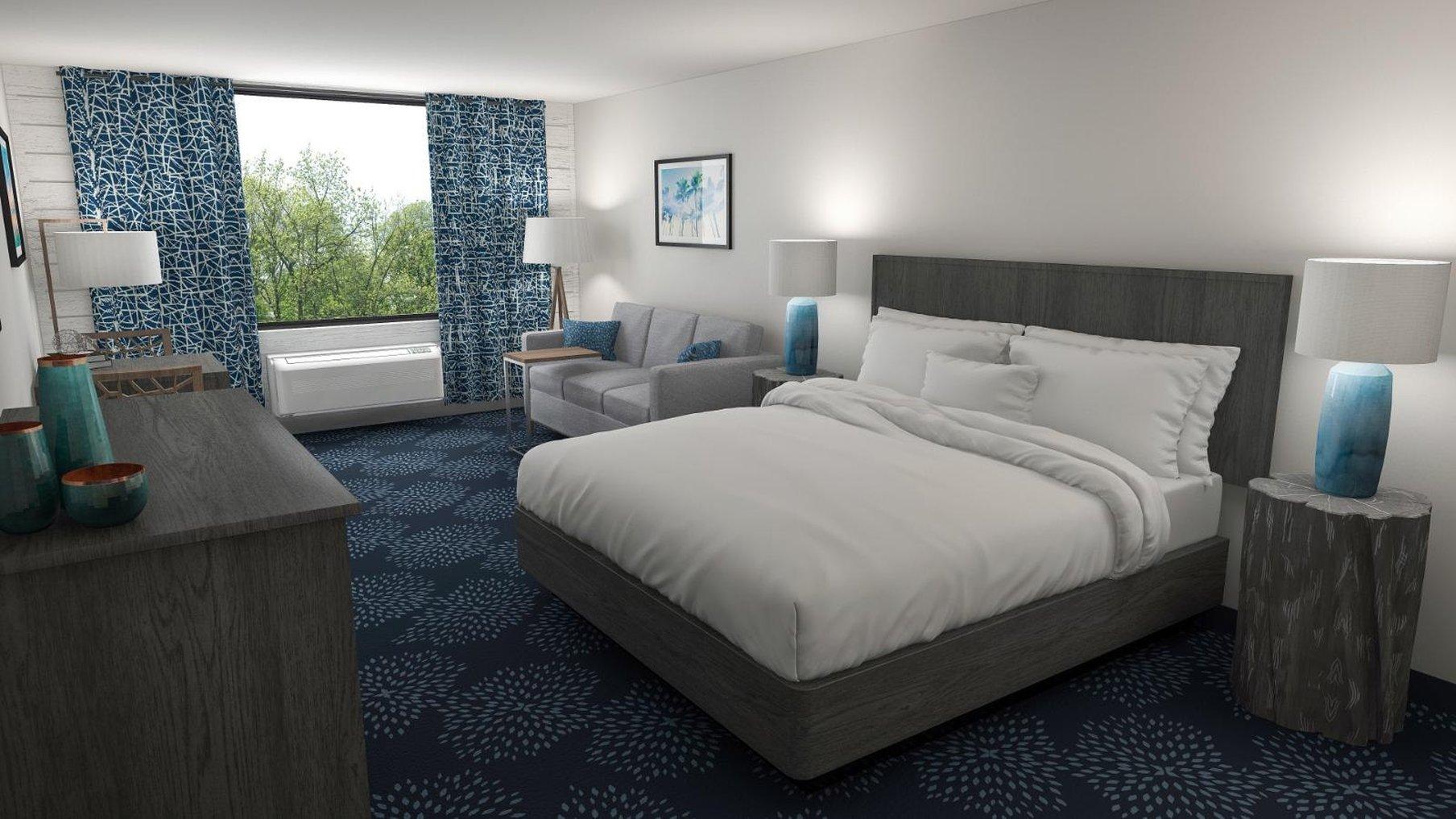 Double King Bed Non Smoking