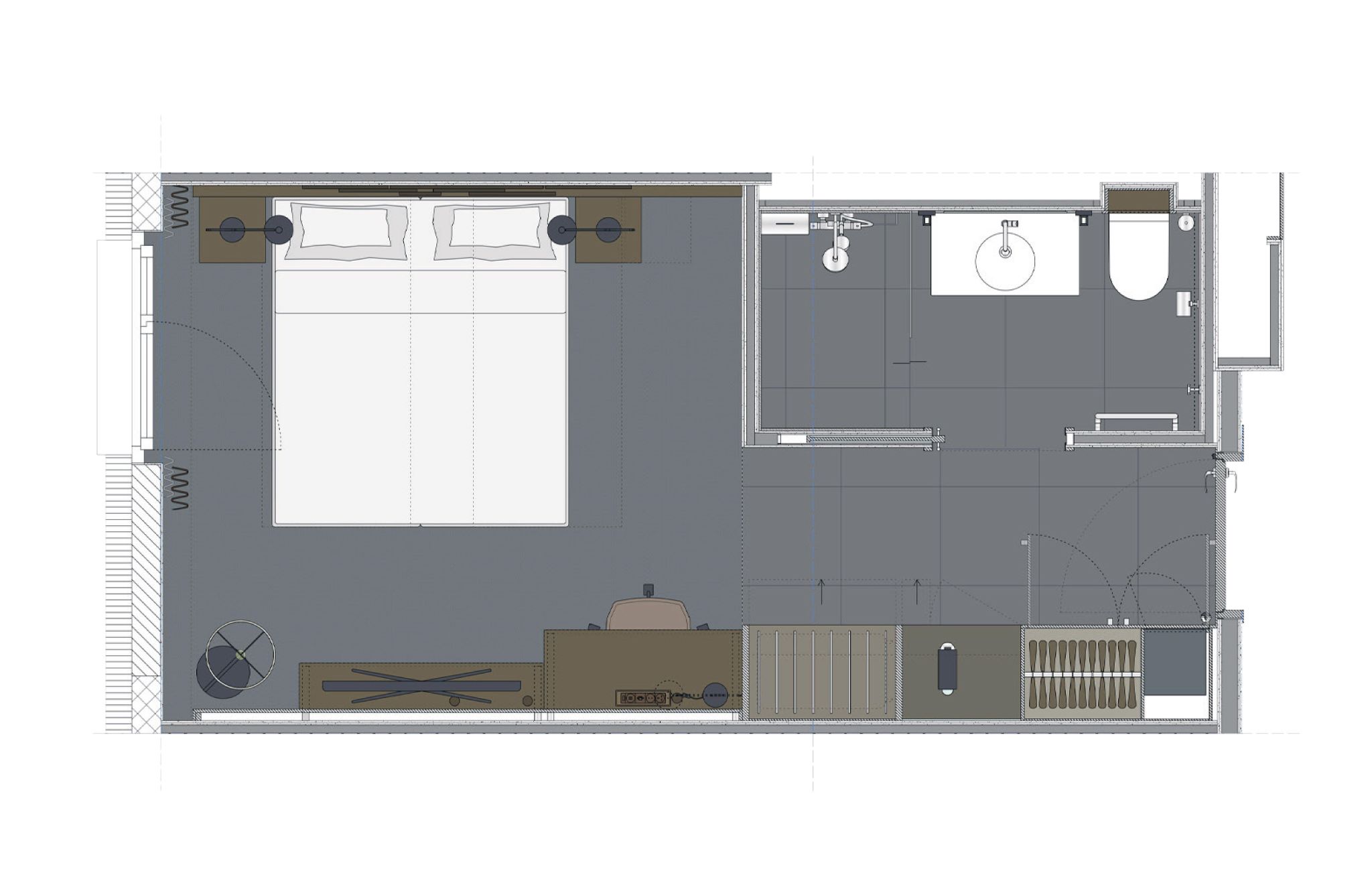 Studio One Bedroom with Kitchenette