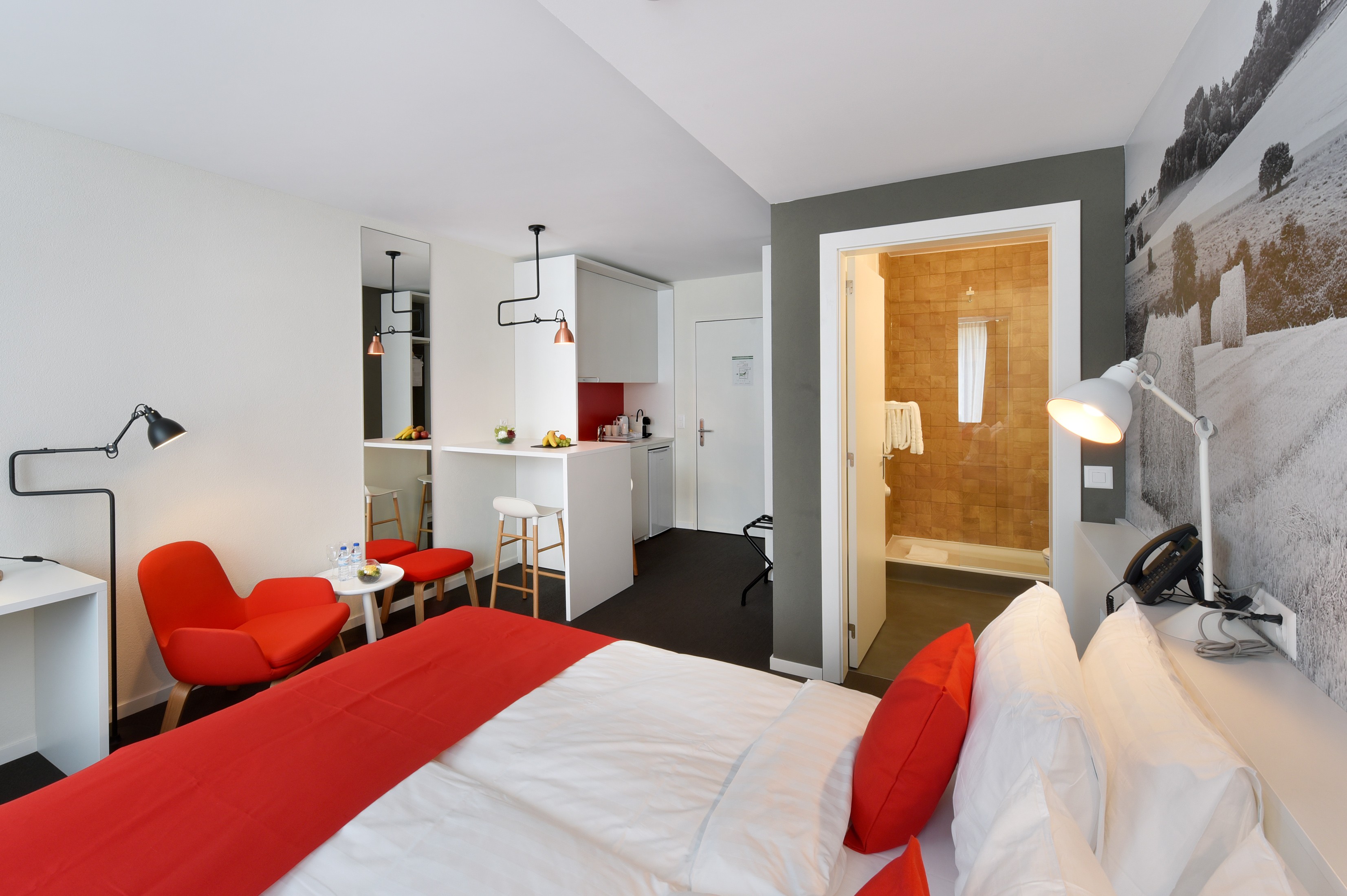 Double with Kitchenette