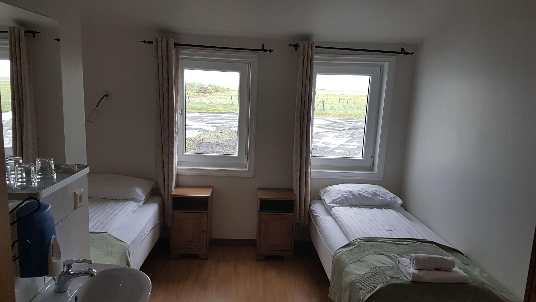 Double or Twin with Shared Bathroom