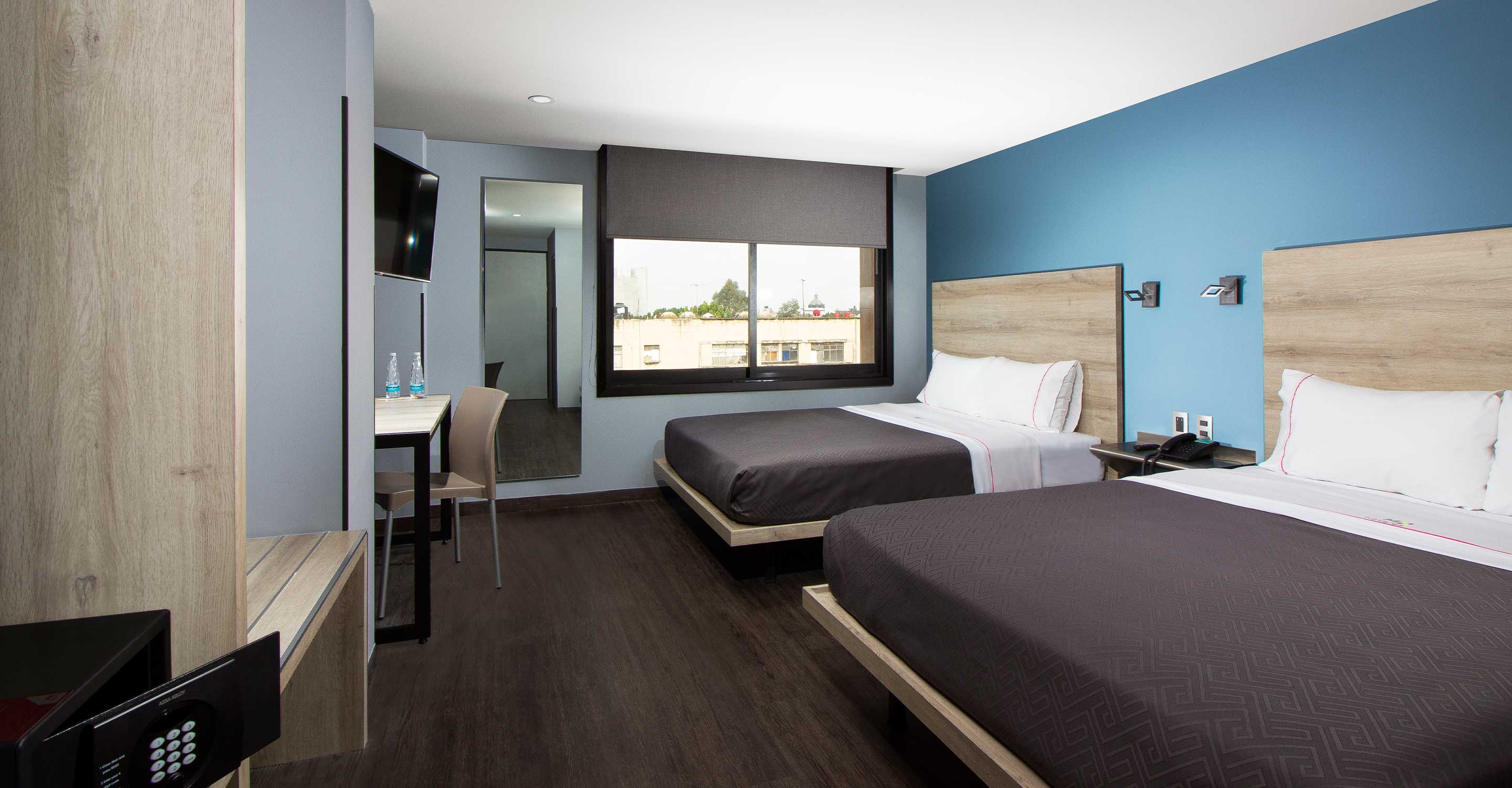 Double Queen Size Bed