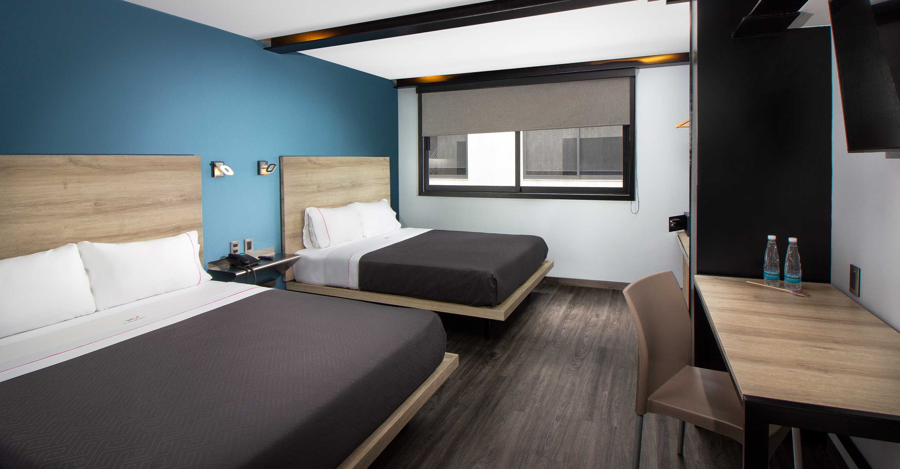 Double Queen Size Bed