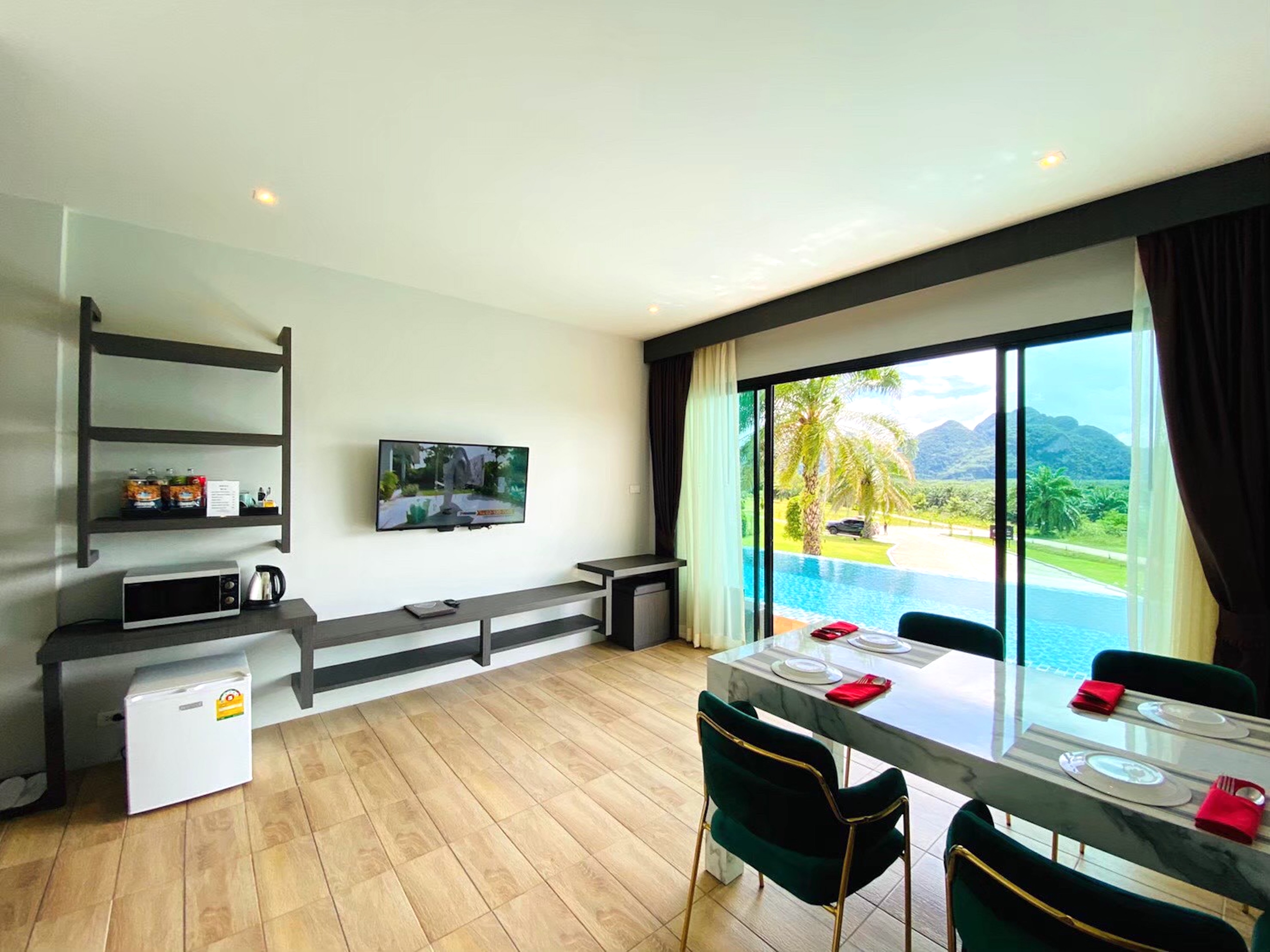 Family Room Pool View