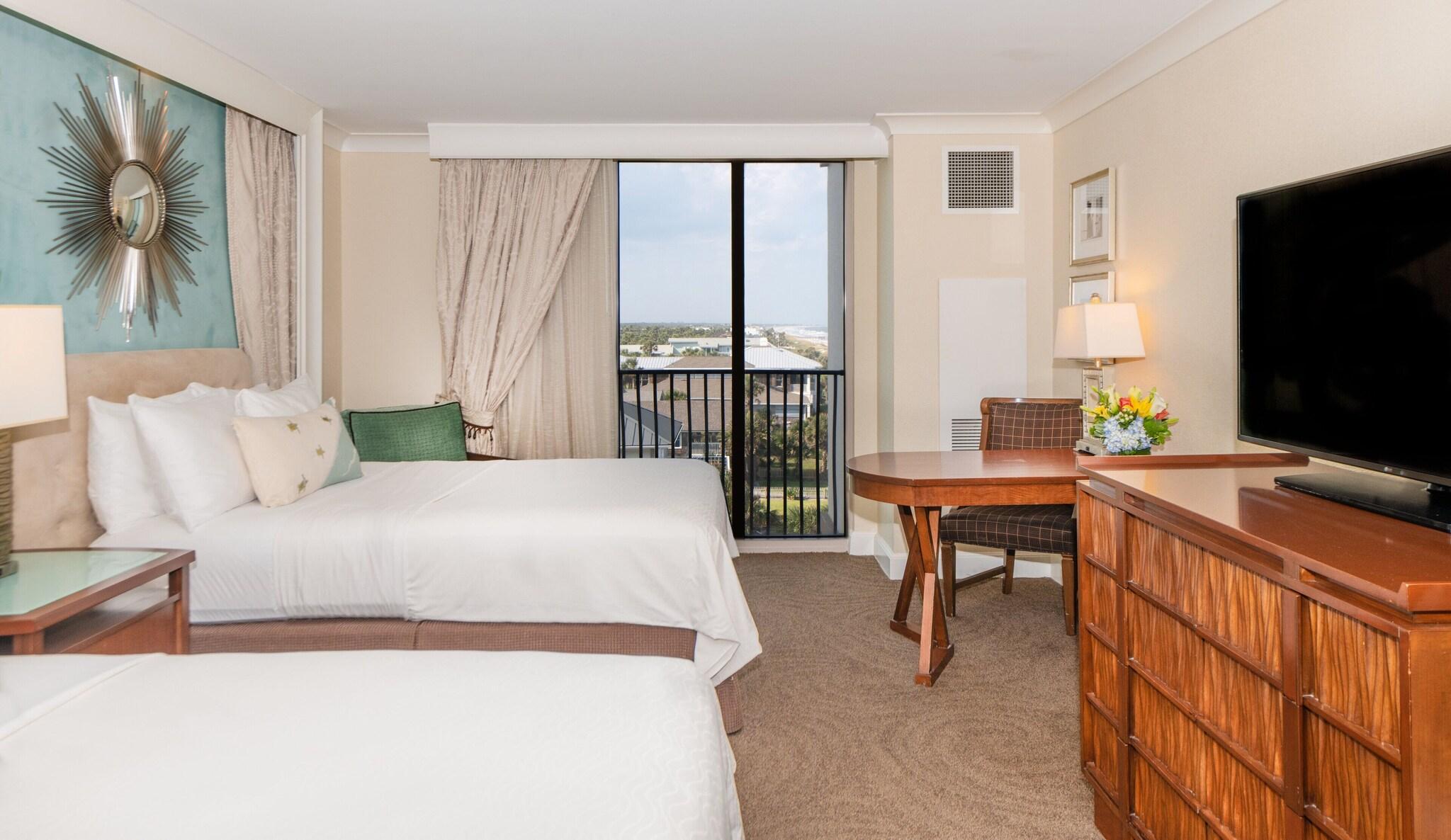 Double Two Double Beds with Views