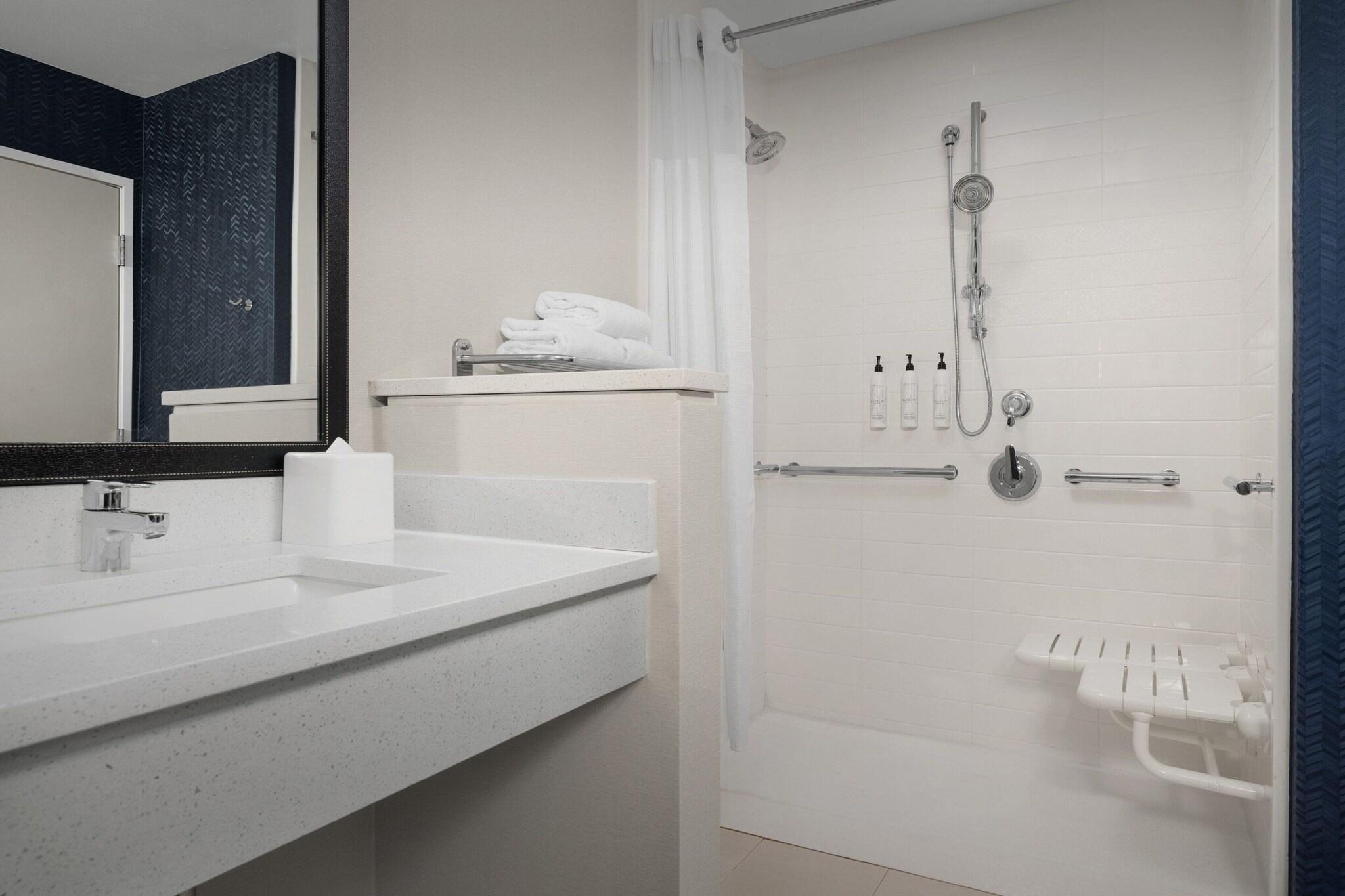 Quadruple Accessible-queen Size Bed