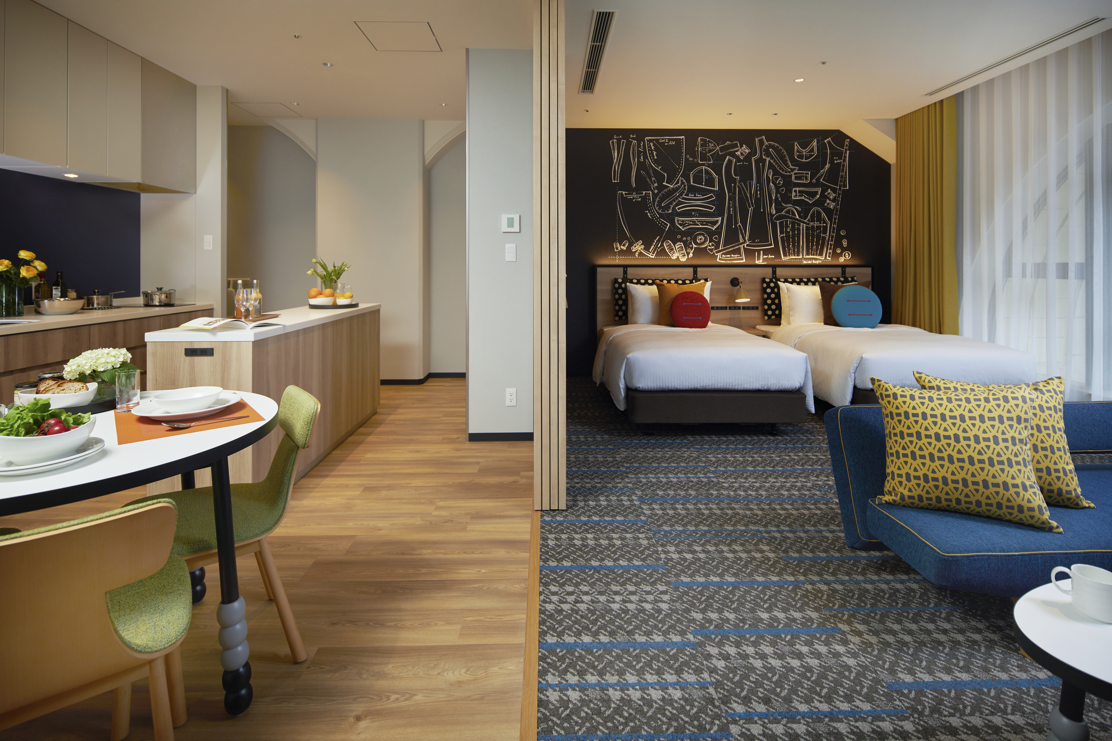 Twin Luxury Two Bedrooms