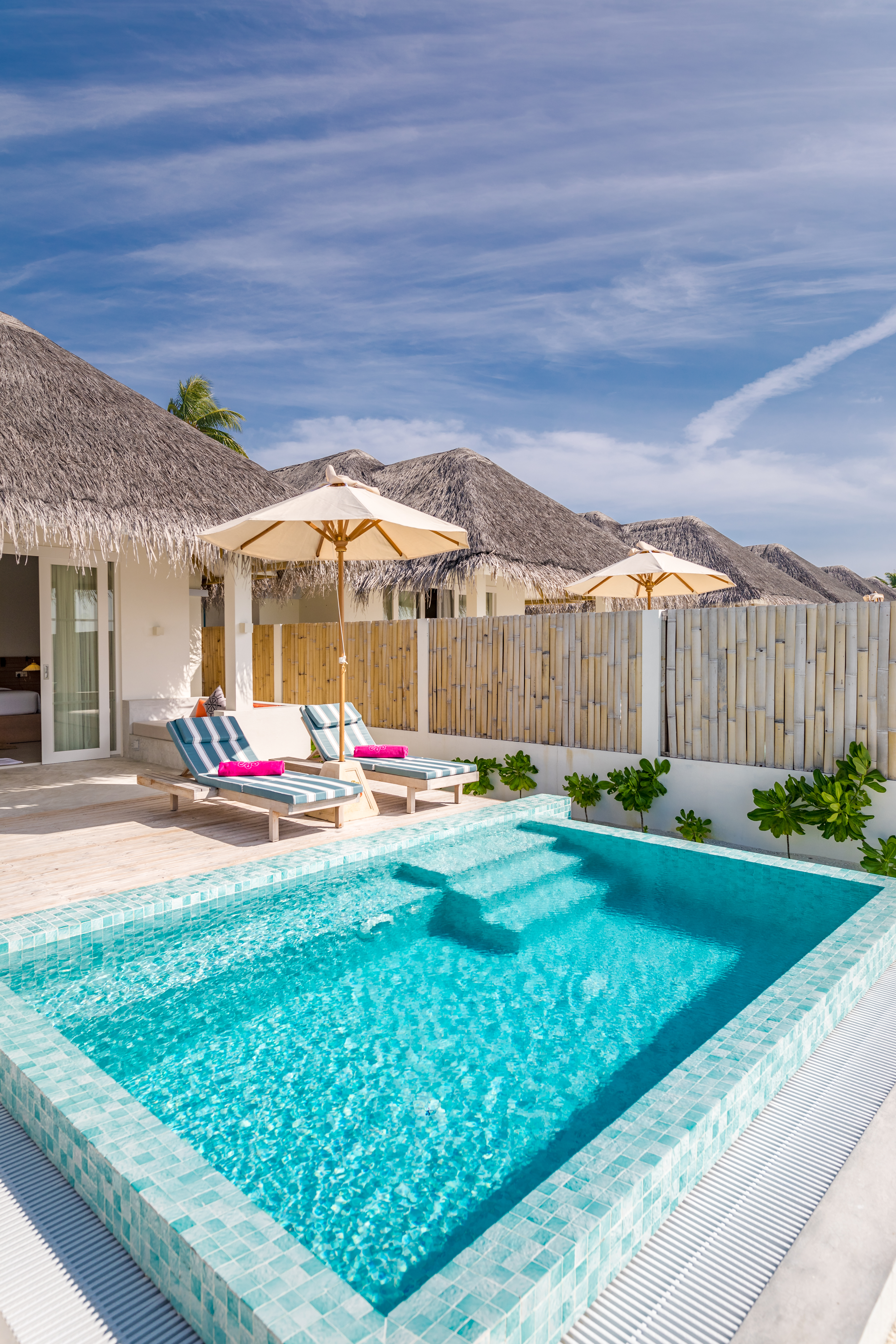 Family Room with Private Pool