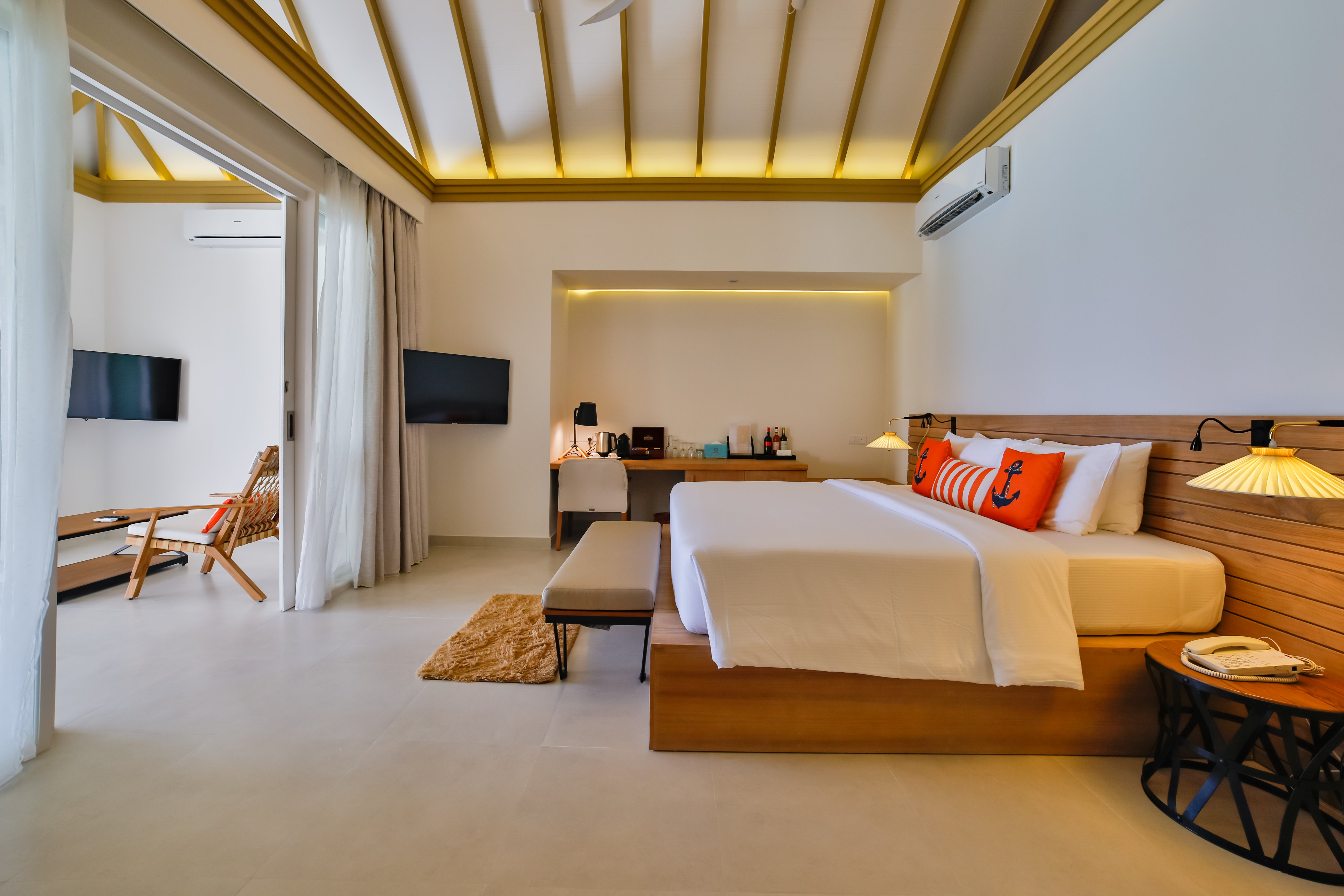 Family Room with Private Pool