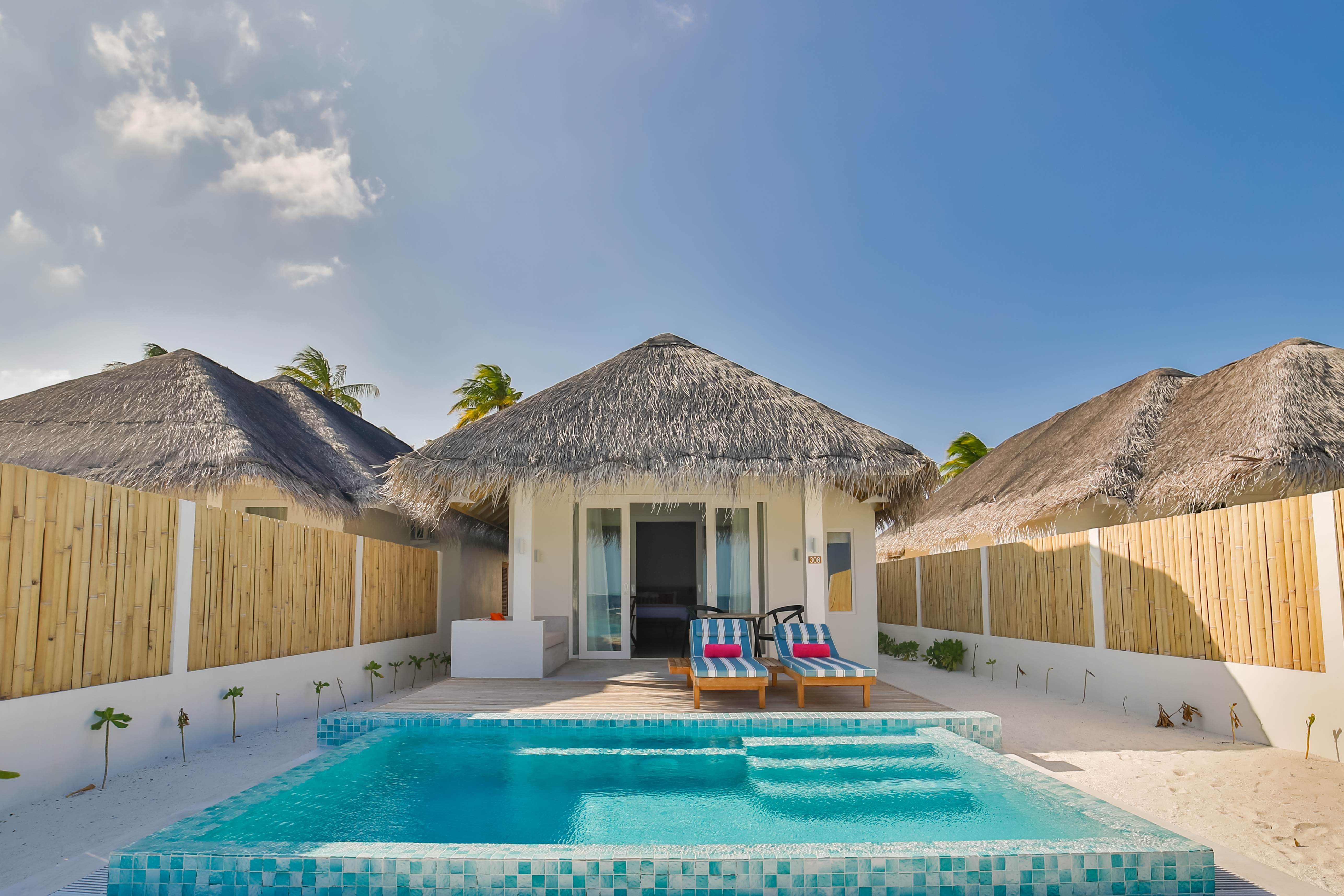 Family Room with Private Pool