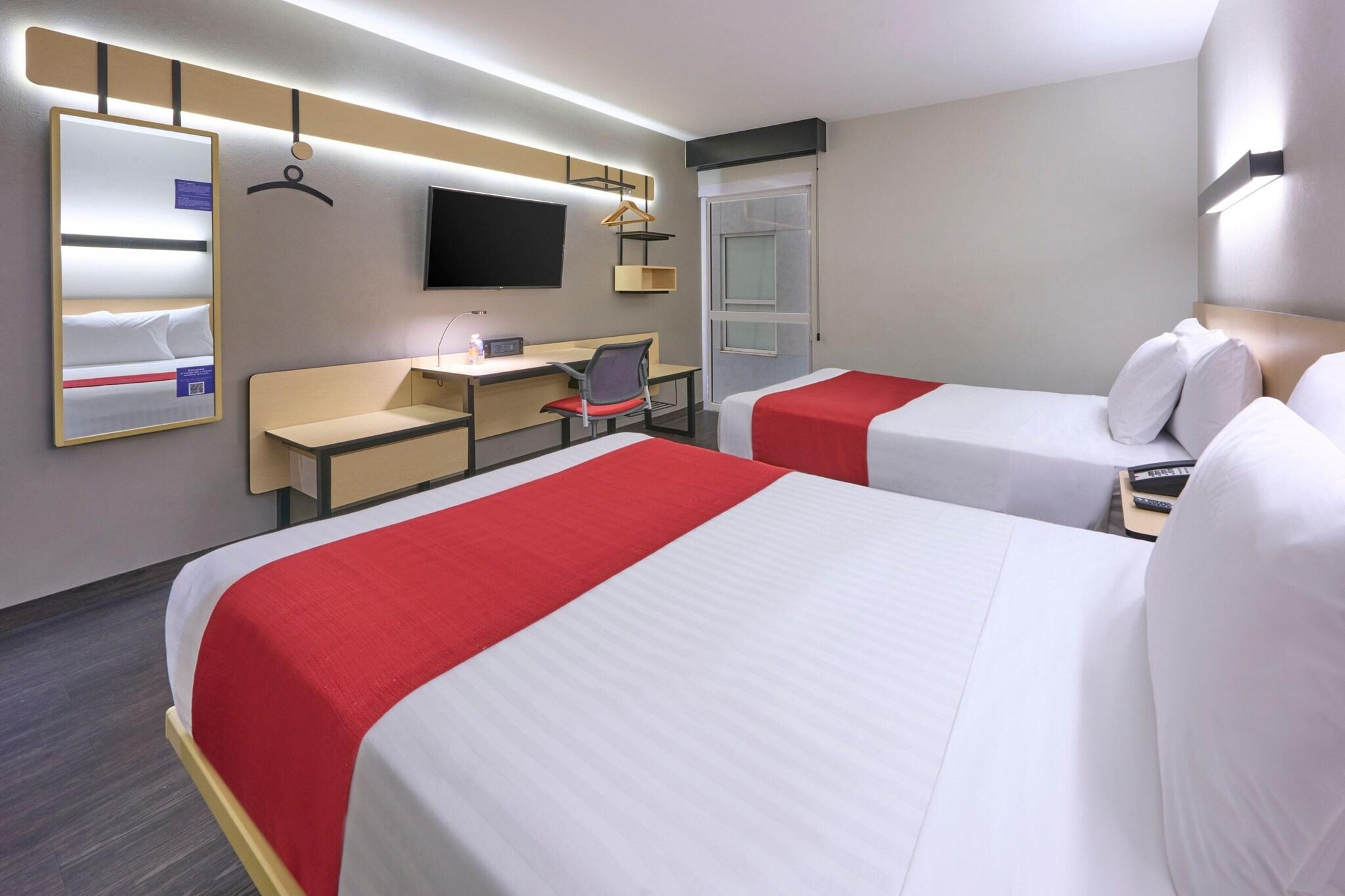 Double Two Double Beds